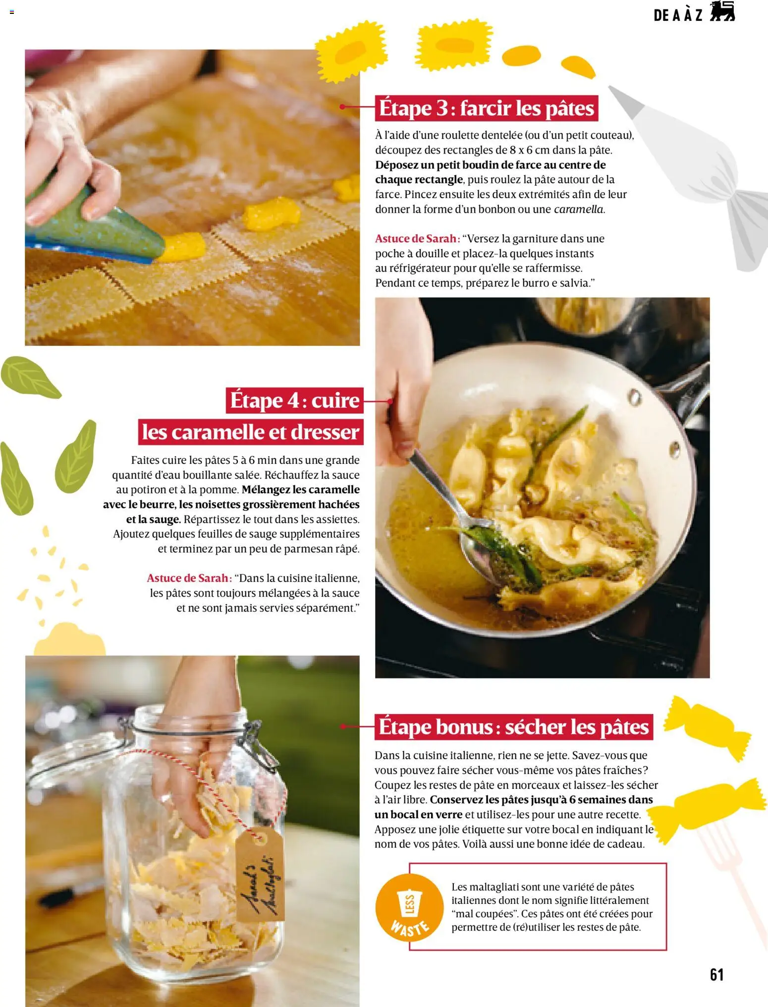 {H1} | Pagina: 61 | Producten: Pasta, La, Pâté, Servies