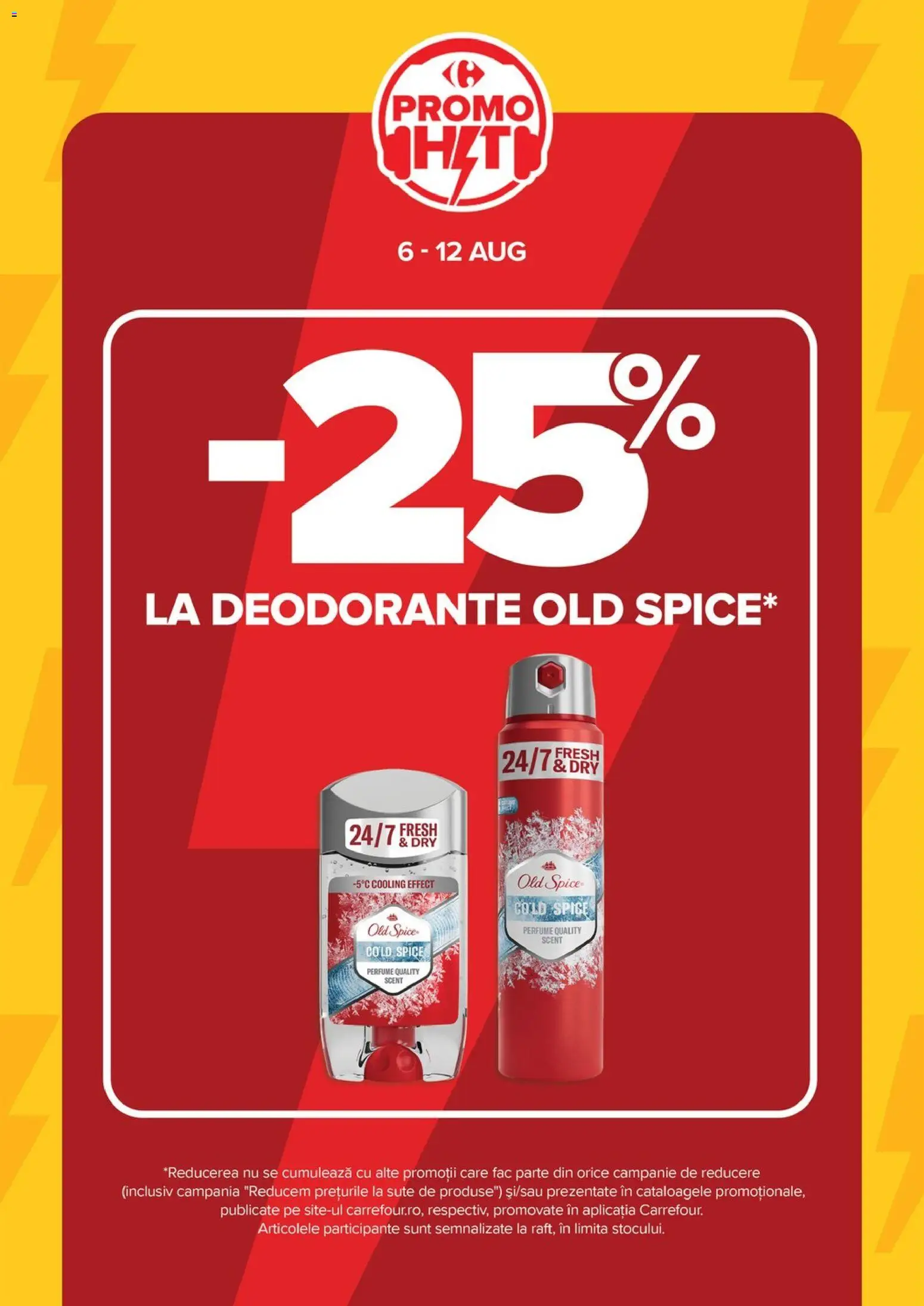 Noul catalog Carrefour – valabil de la 12.08.2026 | Pagină: 11 | Produse: Old Spice