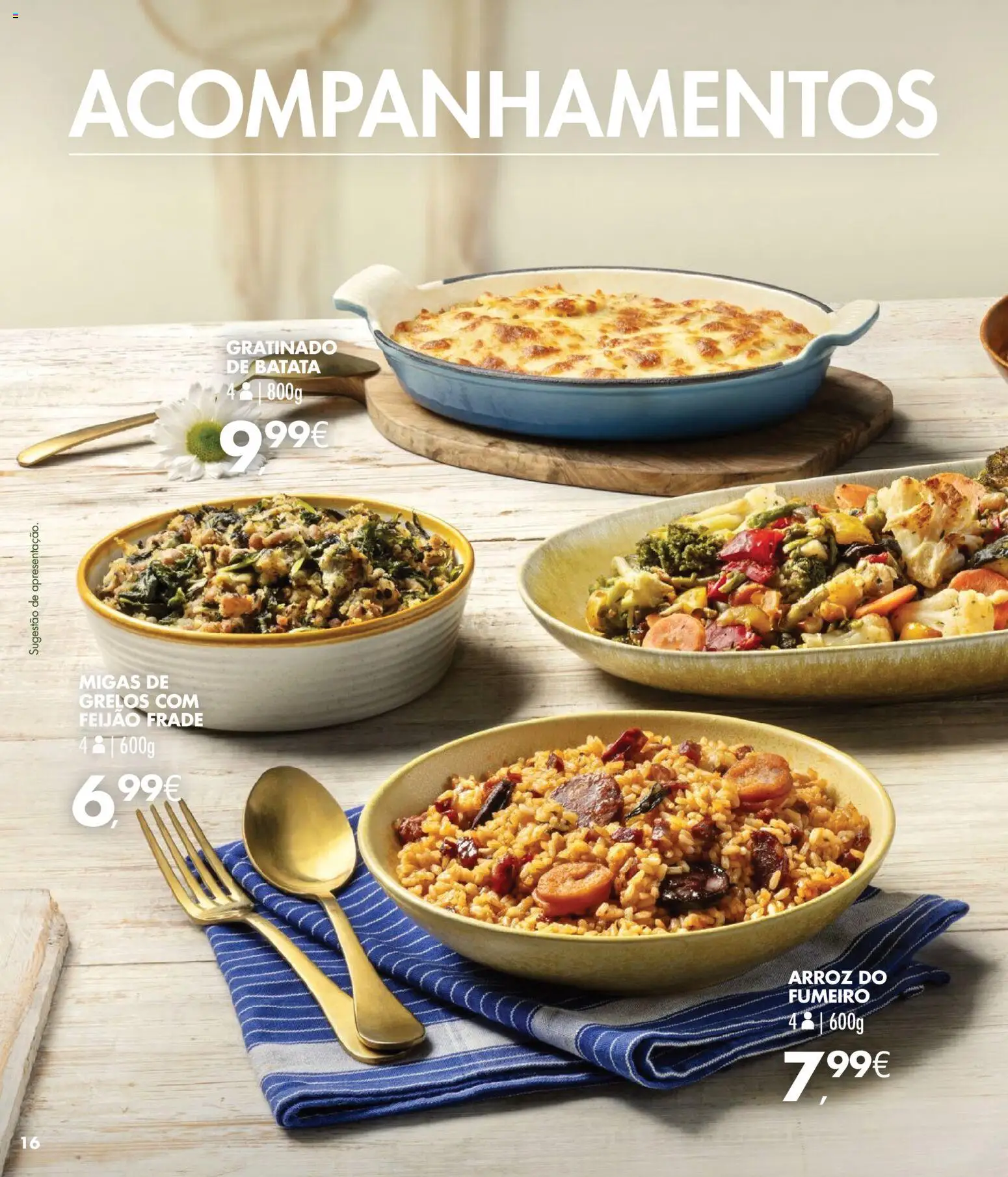 Pingo Doce Encomendas de Páscoa │ válido de 03.03.2026 | Página: 16 | Produtos: Batata, Grelos, Arroz