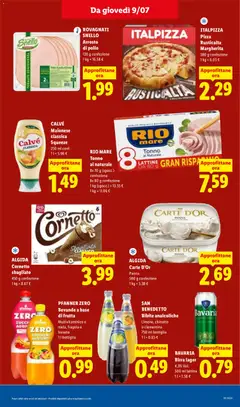Anteprima del volantino ITALPIZZA Pizza Rusticalta Margherita, 380 g confezione valido a partire dal 09/07/2026 | Pagina: 15