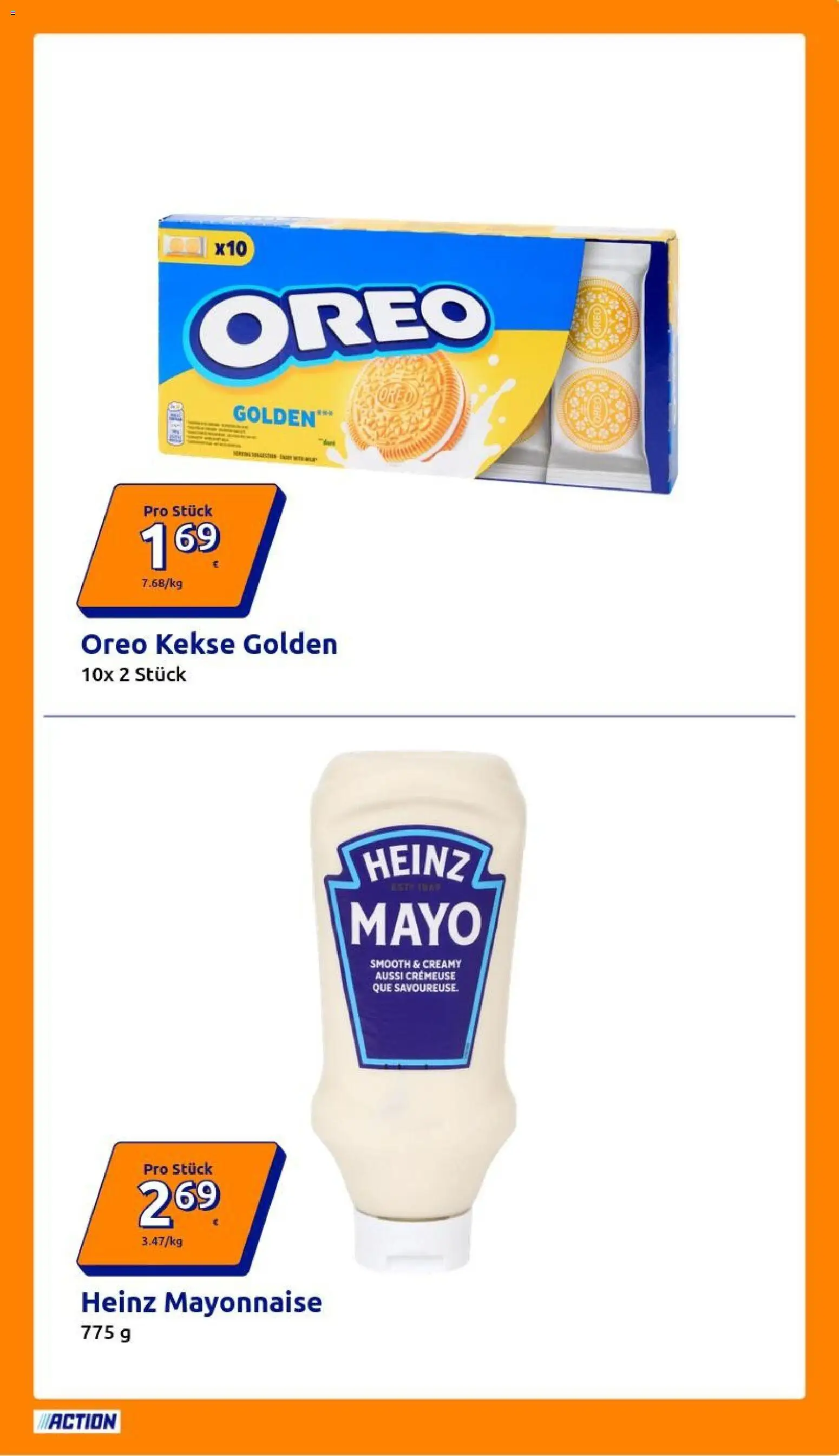 Action Prospekt – gültig ab 05.08.2026 | Seite: 9 | Produkte: Mayonnaise, Kekse