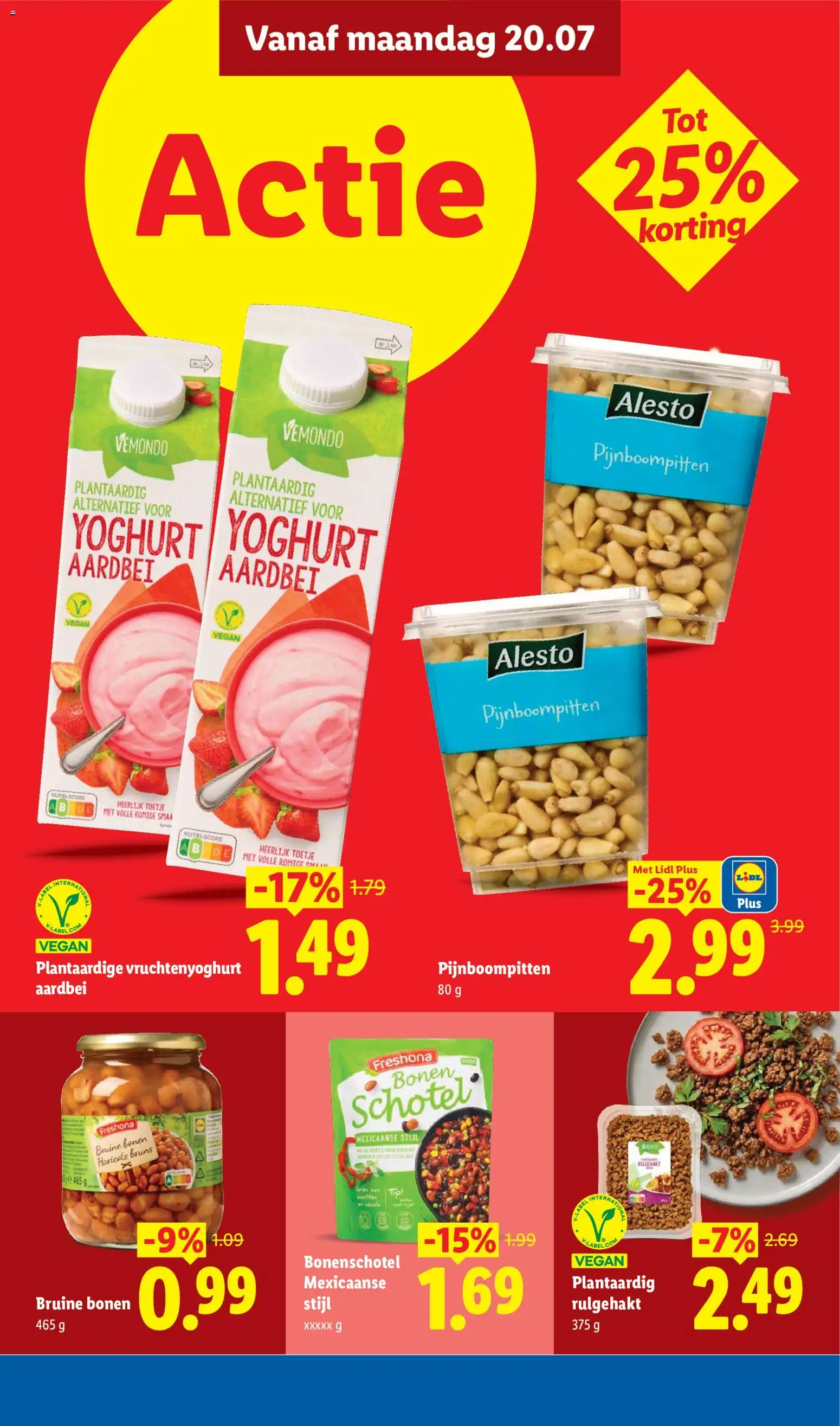 {H1} | Pagina: 12 | Producten: Yoghurt, Bonen, Aardbei