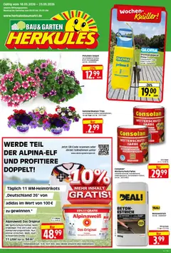 HERKULES Bau & Garten ab 18.05.2026 gültig
