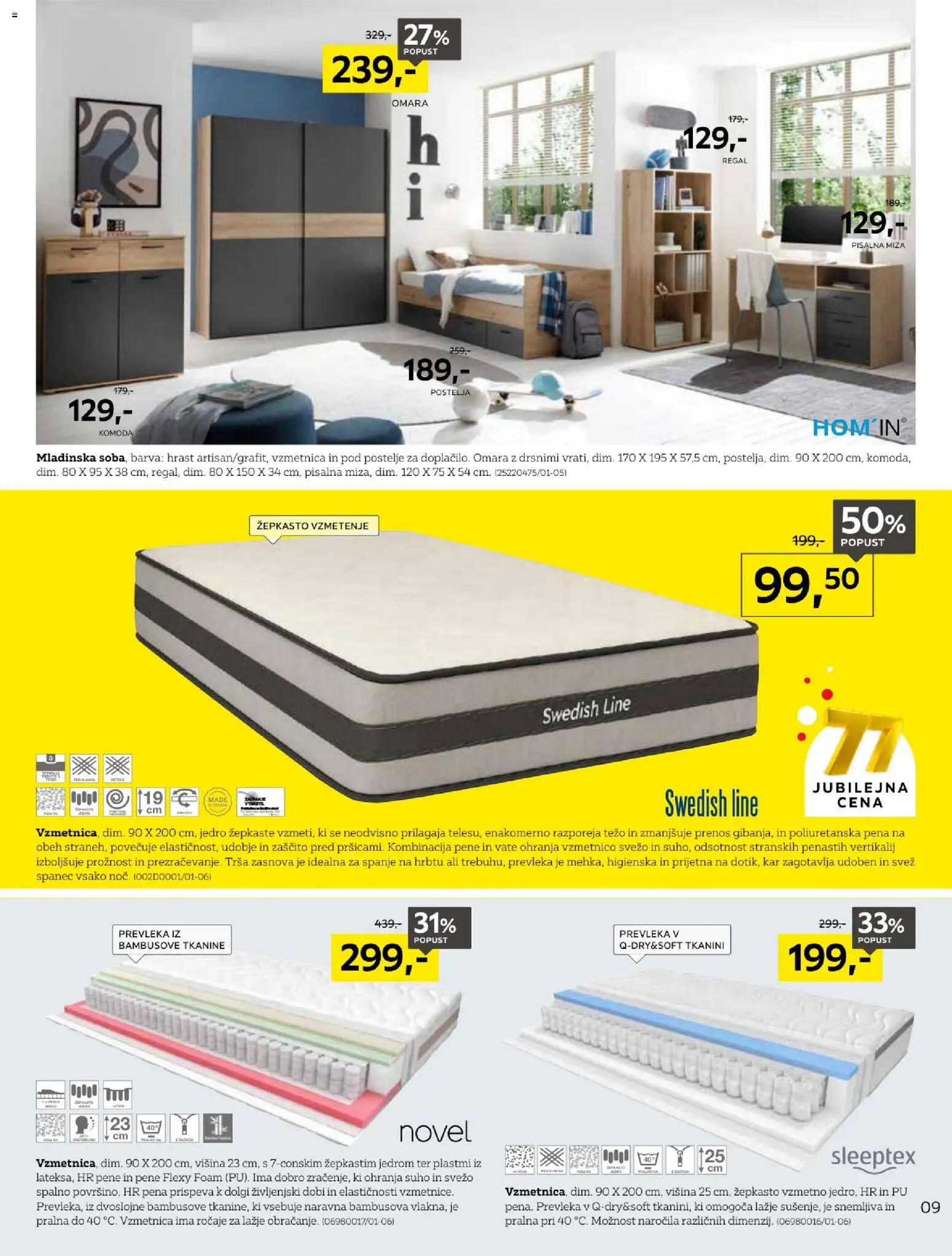 Novi XXXL Lesnina katalog ponudbe – veljaven od 31.08.2026 | Stran: 9