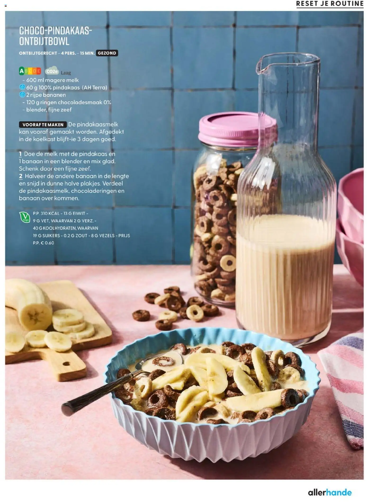 {H1} | Pagina: 60 | Producten: Melk, Kan, Blender, Zout