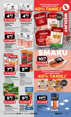 Pogląd oferty "Boczek wędzony w kostce Mistrz Rohus, Boczek wędzony w kostce" - ważna od 29.06.2026 | Strona: 9