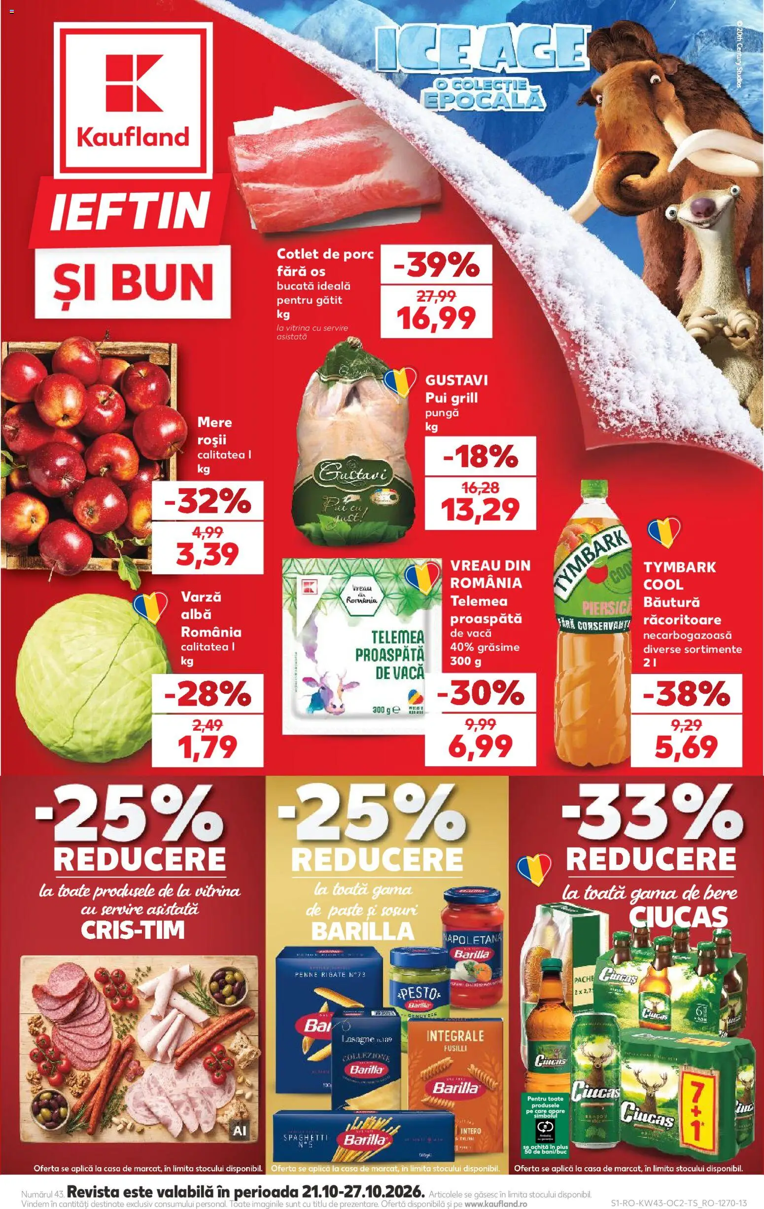 Noul catalog Kaufland – valabil de la 21.10.2026 | Pagină: 1