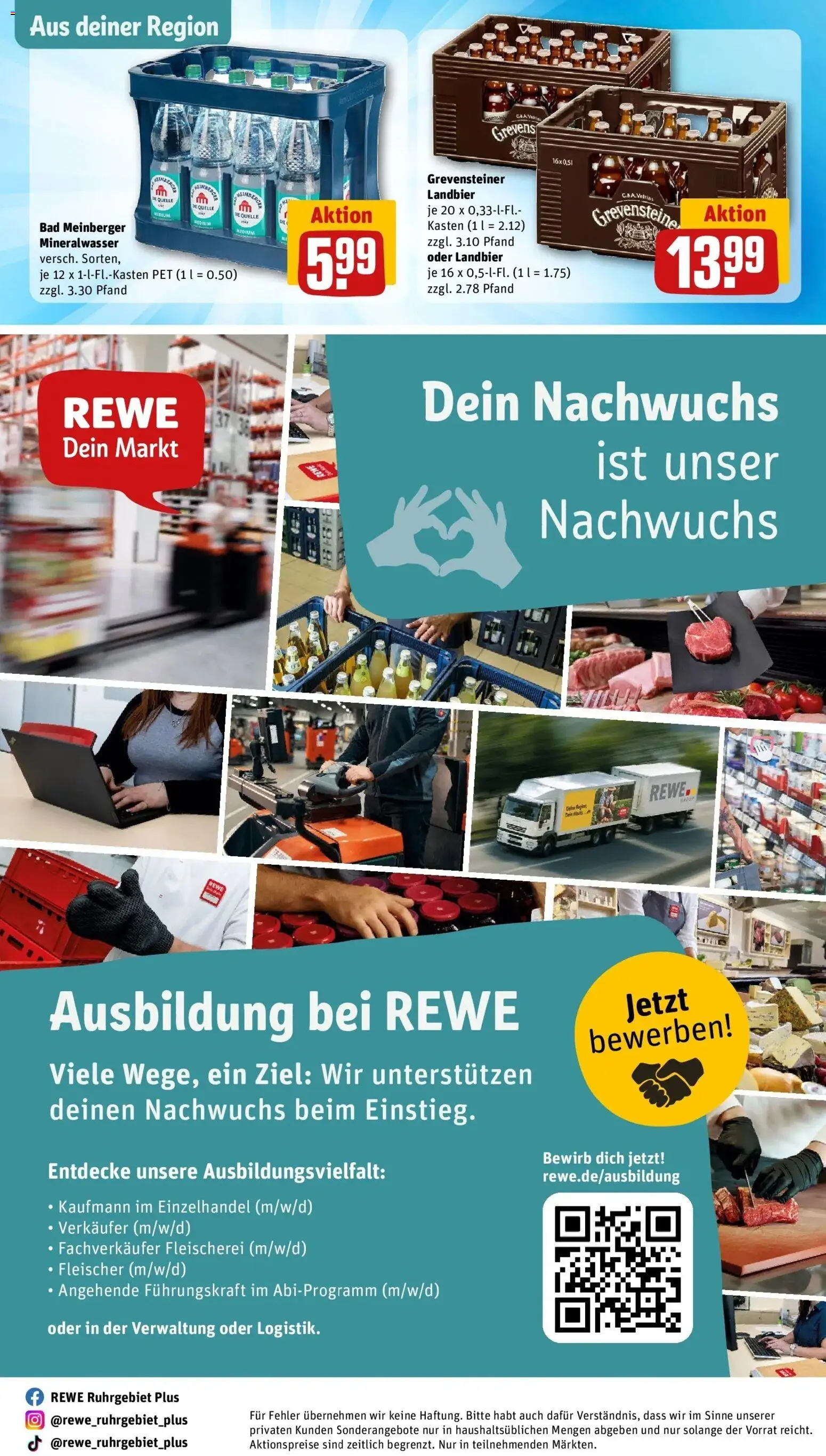 Rewe Prospekt Lippstadt / Bad Waldliesborn – gültig ab 27.07.2026 | Seite: 30 | Produkte: Bad, Mineralwasser
