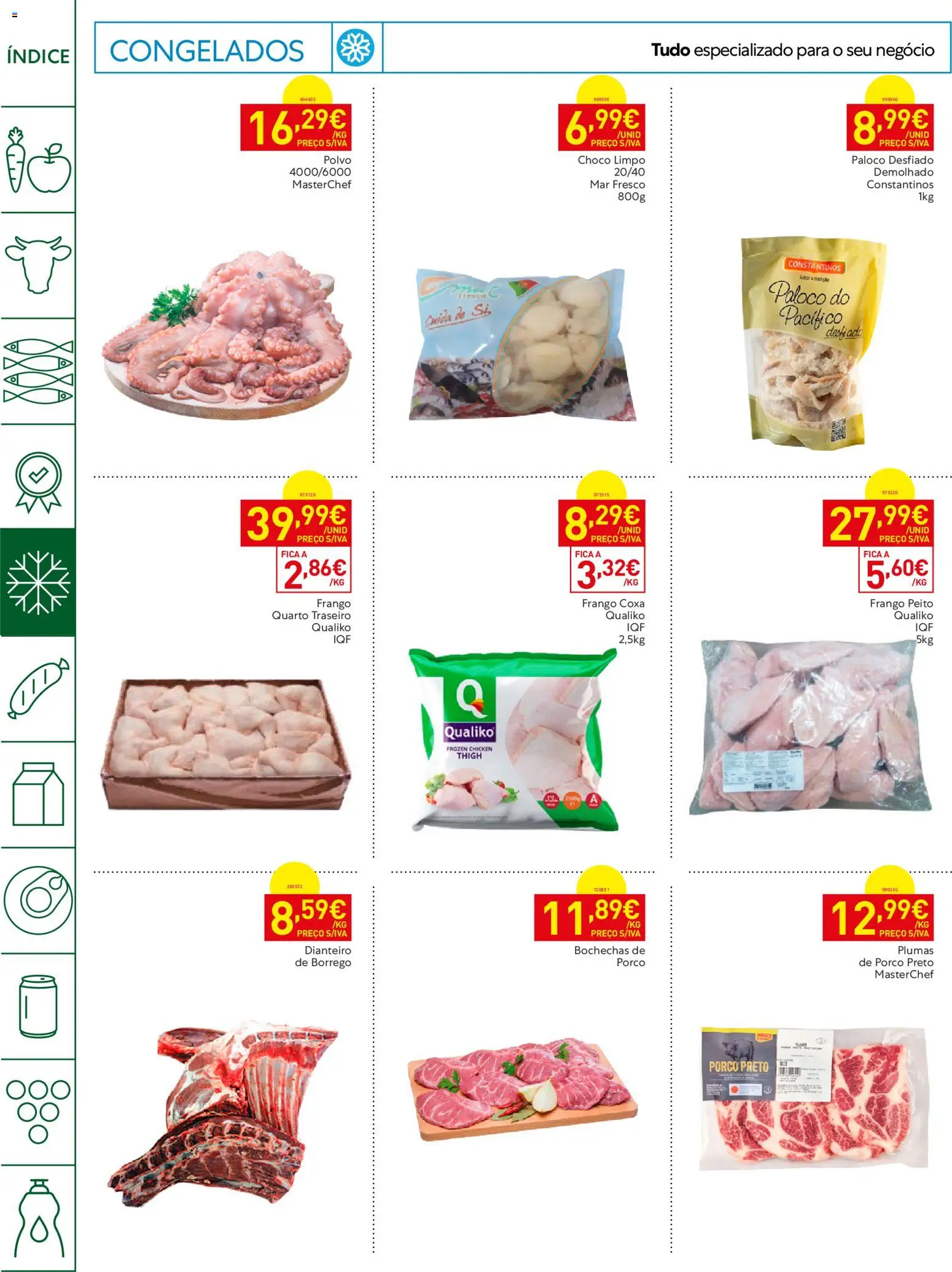 Recheio Horeca Madeira │ válido de 16.06.2026 | Página: 12 | Produtos: Frango, Polvo