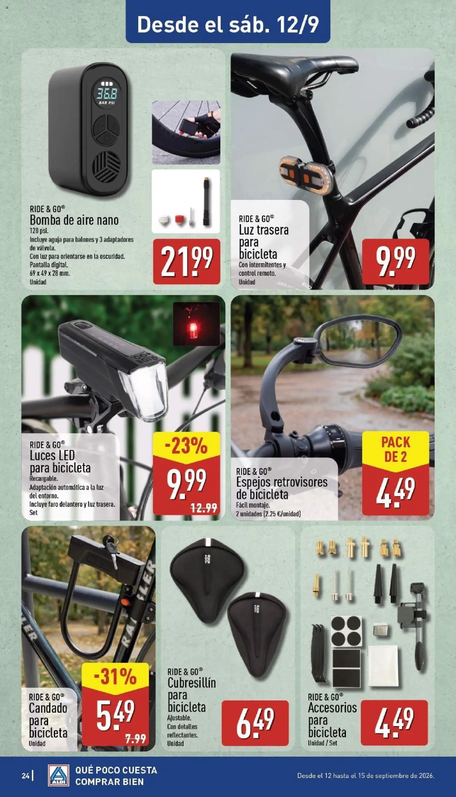 Aldi folleto Baleares │ válido desde el 07/09/2026 | Página: 24