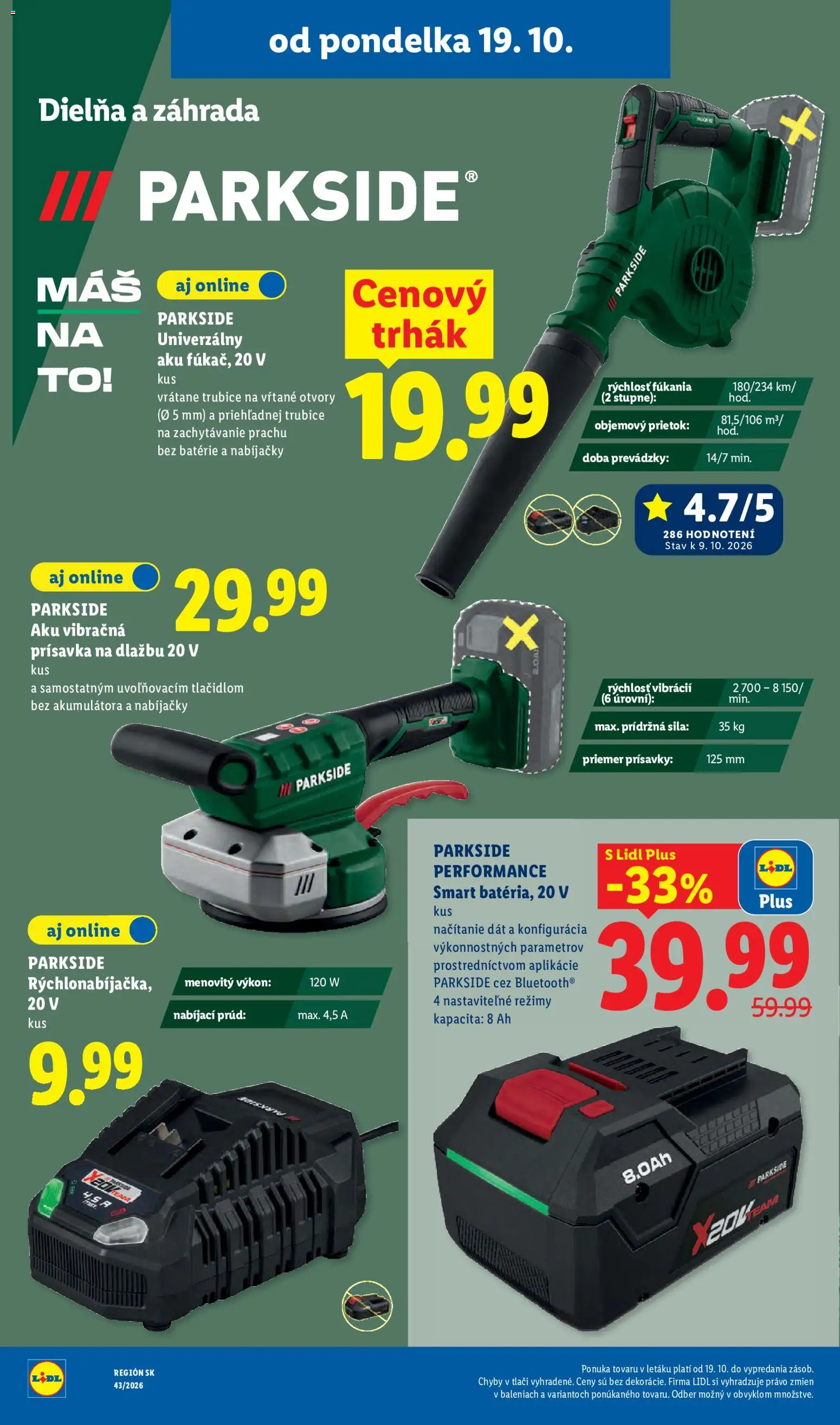 Nové Lidl akcie – leták je platný od 19.10.2026 | Strana: 58