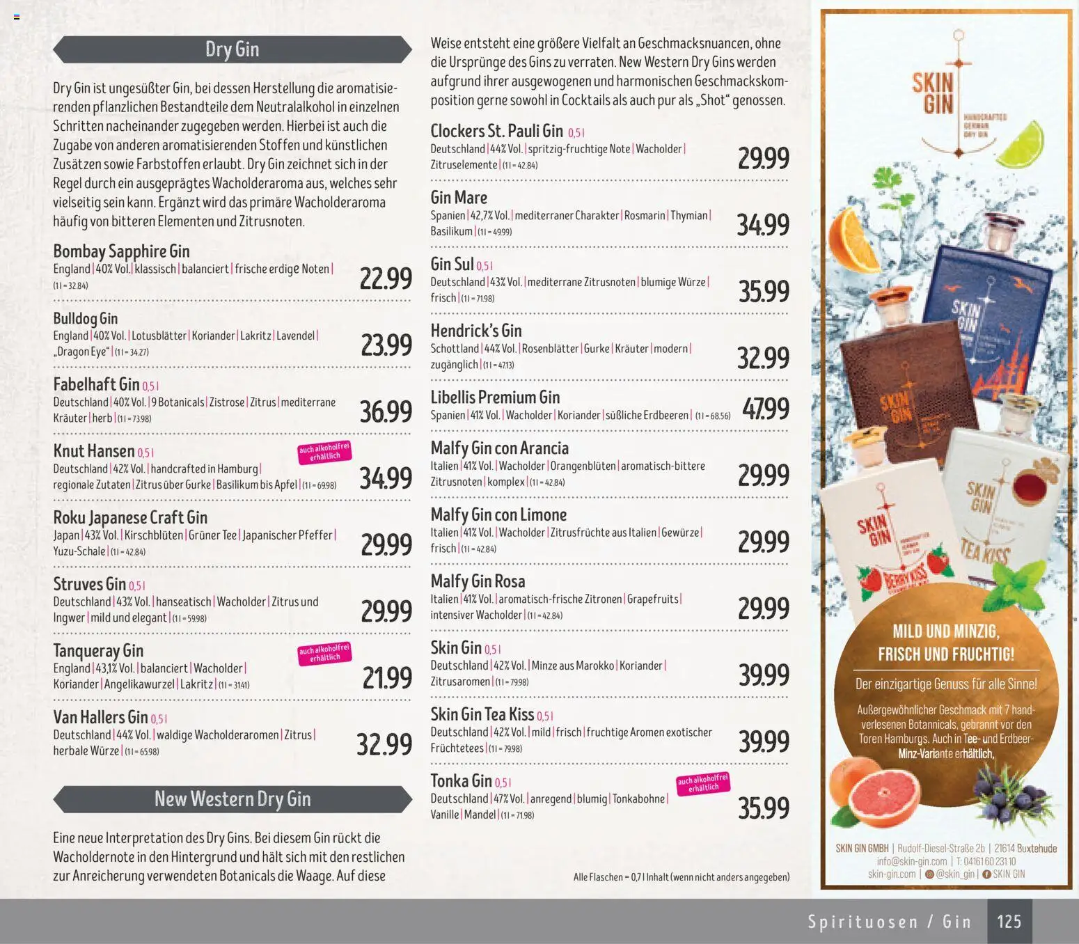 Edeka Struve Wein– und Spirituosen – gültig ab 14.11.2025 | Seite: 125 | Produkte: Äpfel, Gewürze, Tee, Lavendel
