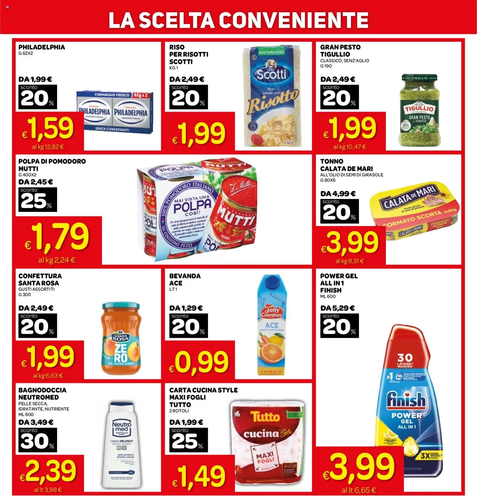 Volantino Ekom del 19.05.2026 | Pagina: 13 | Prodotti: Riso, Formaggio, Pesto, Tonno