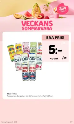 Hemköp erbjudanden - Förhandsvisning av reklamblad från butik Hemköp aktuell från 27/07/2026 | Sida: 12 | Produkter: Loka, Citron, Hallon
