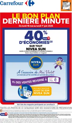 Carrefour - Prévisualisation de Carrefour  Le bon plan derniere minute valide à partir de 18.05.2026