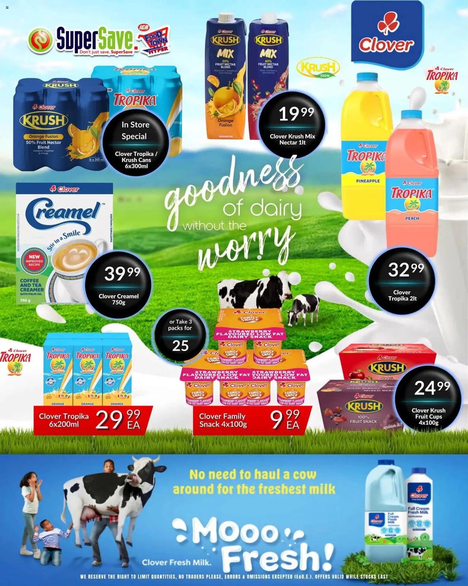 New Super Save catalogue – valid from 18/08/2026 | Page: 51 | Products: Milk, Tea, Cream, Fruit