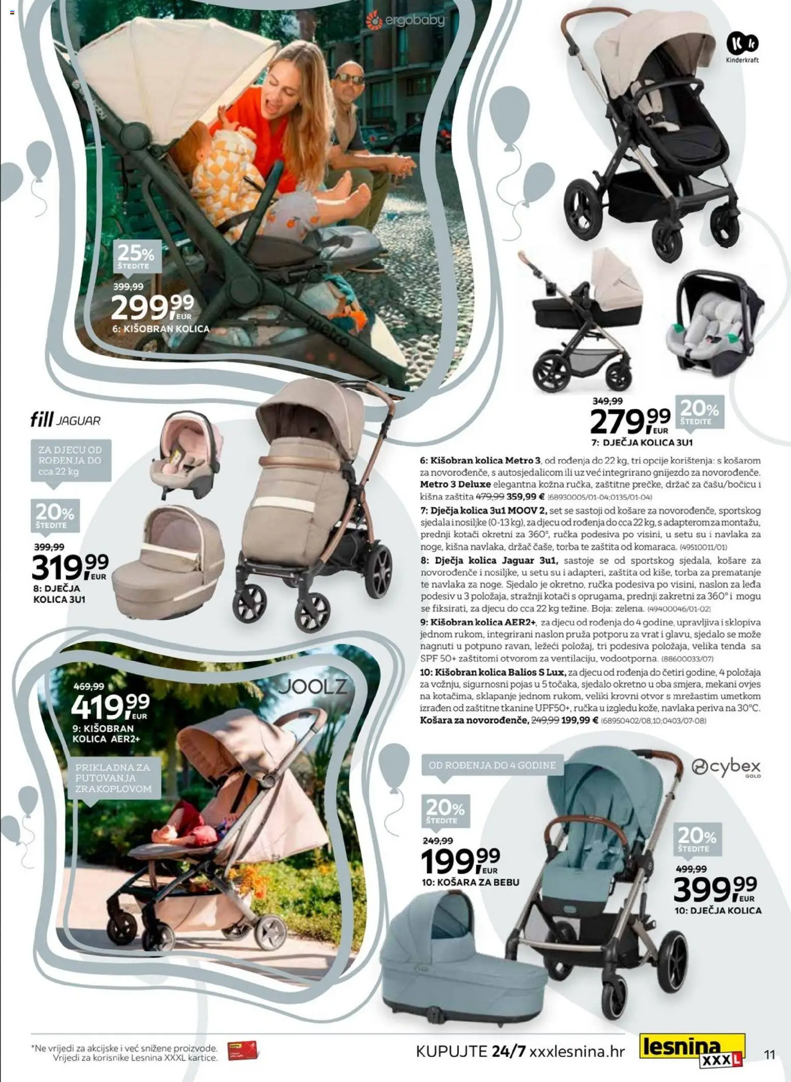 Lesnina katalog | vrijedi od 10.09.2026 | Stranica: 11 | Proizvodi: Košara, Kolica, Kišobran, Pojas