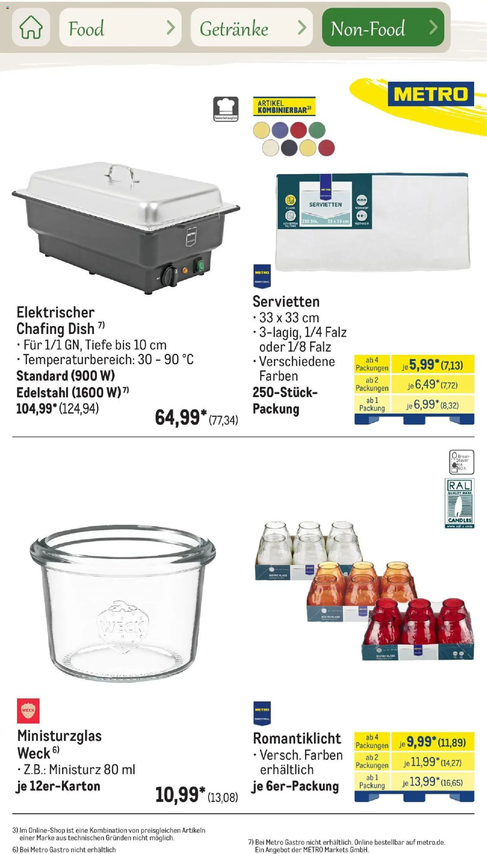 Metro Saisonkatalog Outdoor Dining – gültig ab 01.06.2026 | Seite: 96