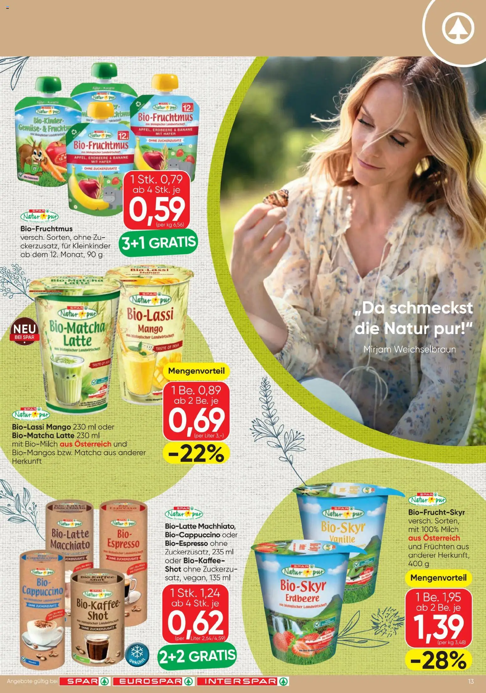 Spar - Flugblatt gültig ab 16.07.2026 | Seite: 13
