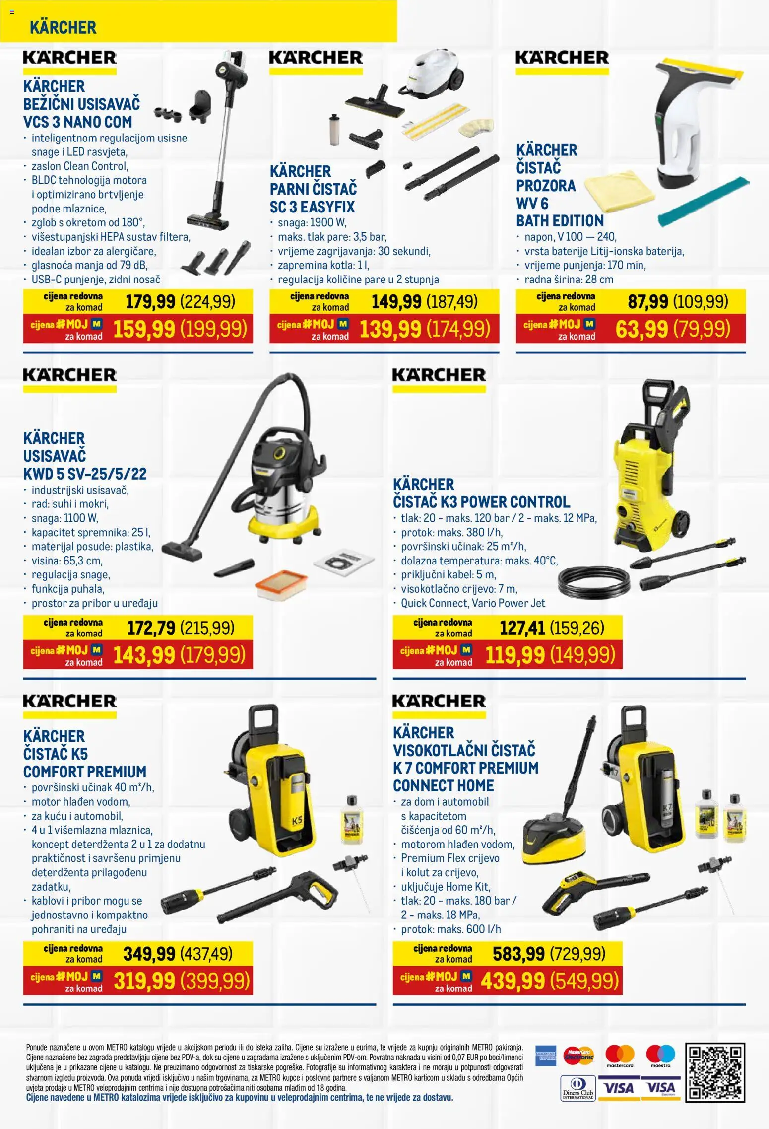 Metro katalog | vrijedi od 01.09.2026 | Stranica: 8 | Proizvodi: Usisavač, Kabel, Parni čistač, Visokotlačni čistač