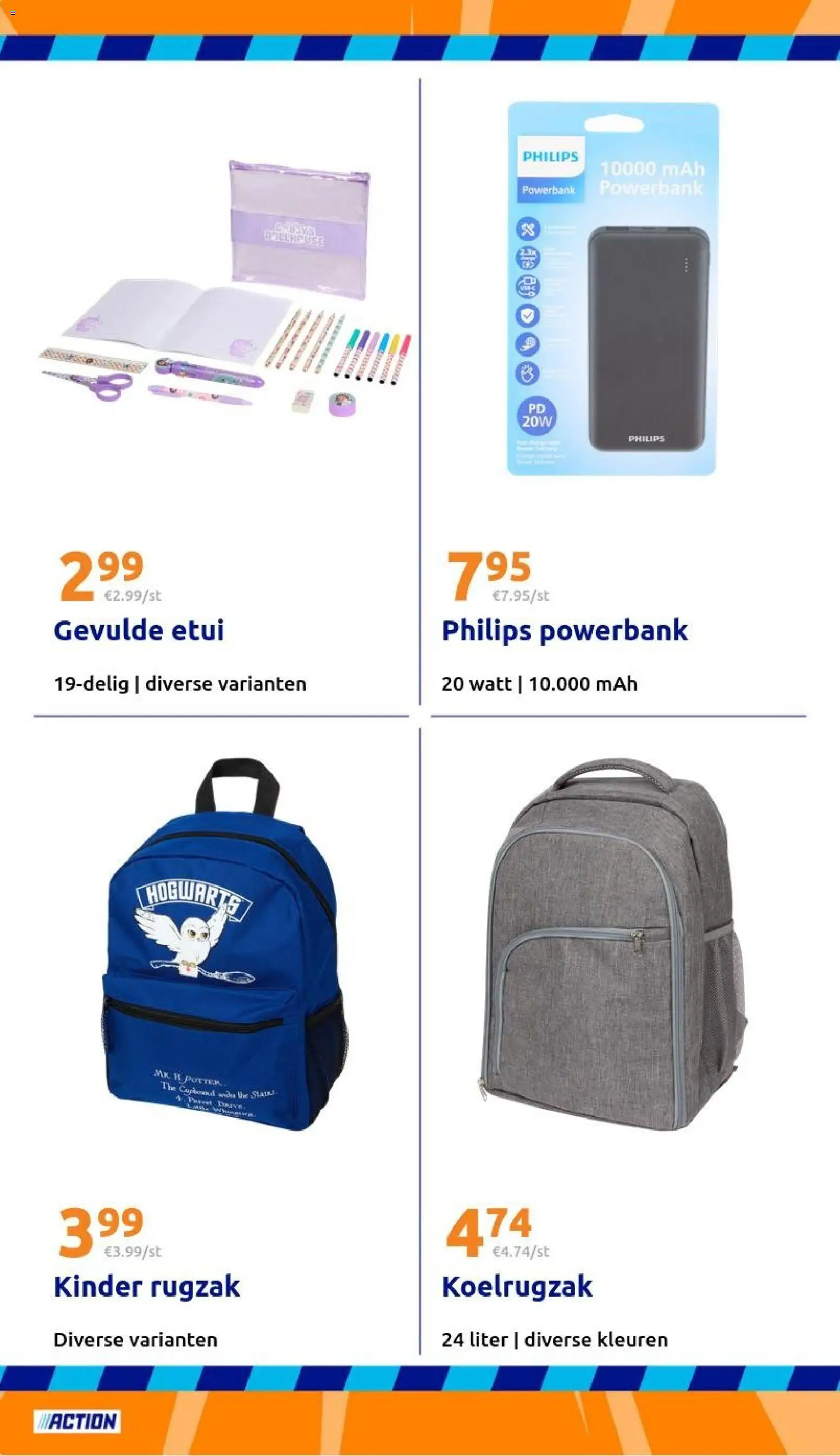 {H1} | Pagina: 24 | Producten: Rugzak, Kinder, Etui