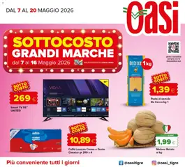 Anteprima del volantino Oasi volantino valido a partire dal 07.05.2026