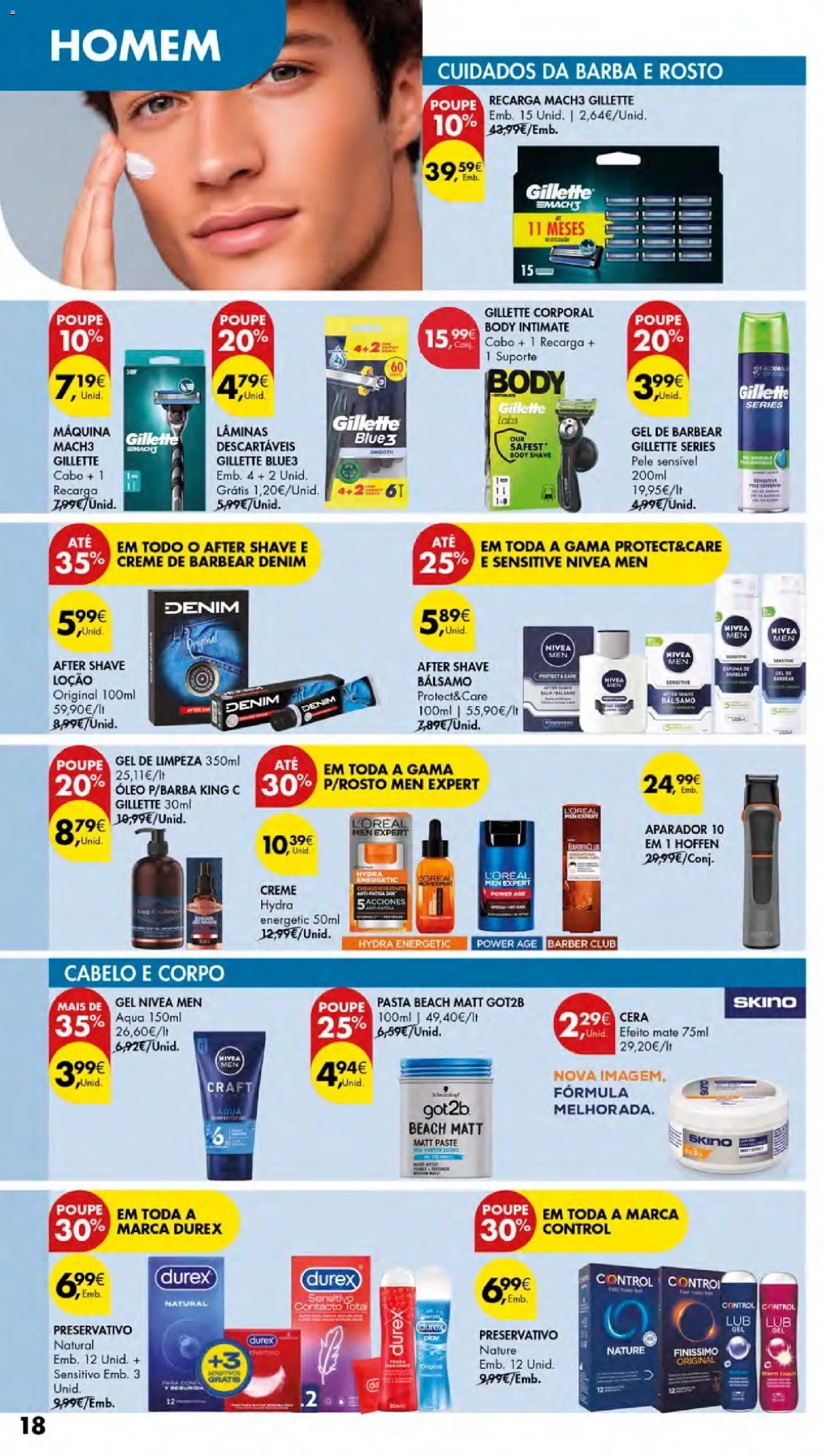 Pingo Doce Cuidados Pessoais e para o Lar │ válido de 24/09/2026 | Página: 18 | Produtos: Cera, Aparador, Óleo, Creme