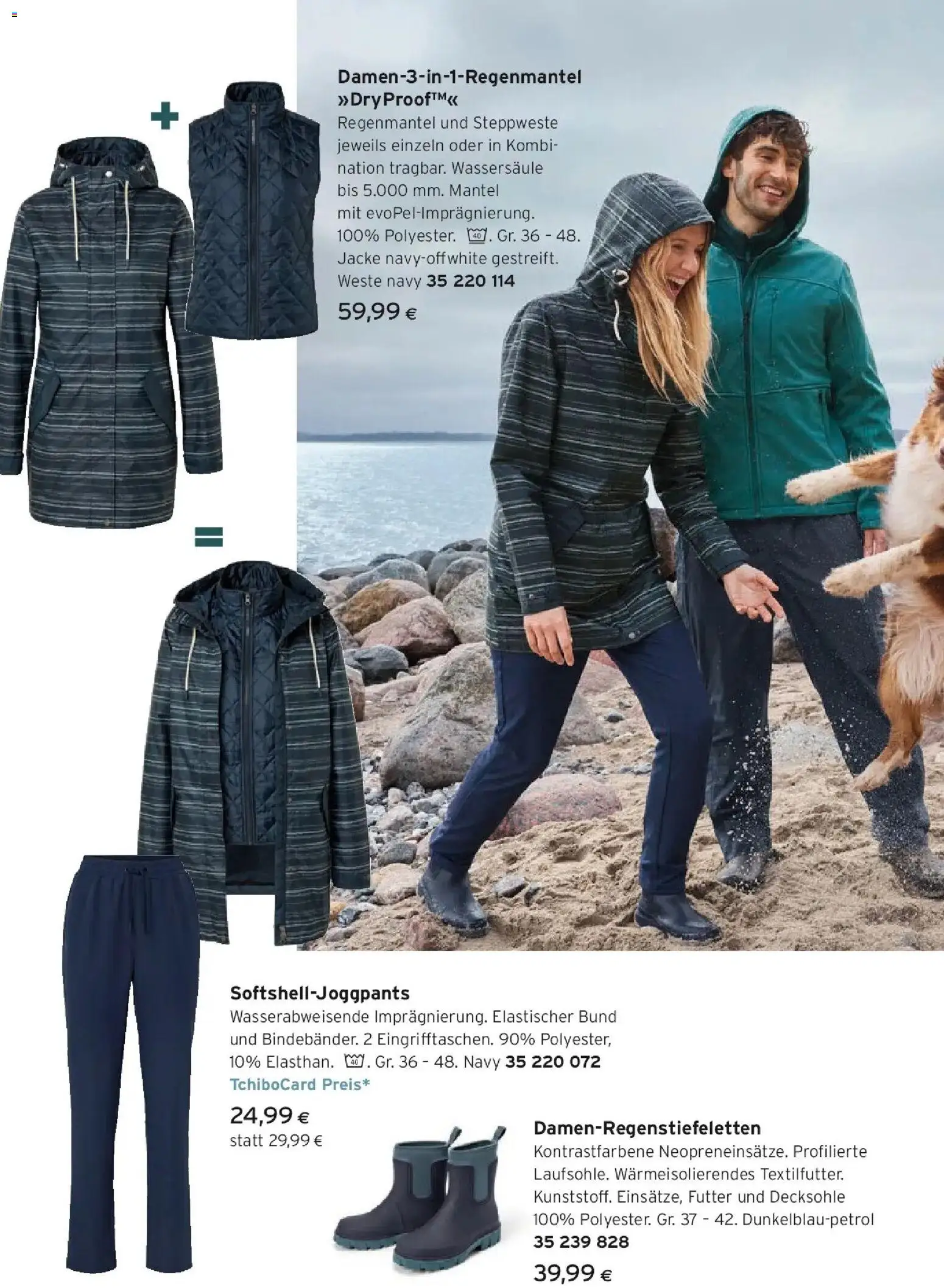 Tchibo Eduscho - Tchibo Magazin von 27.08.2026 - Aktuelle Angebote | Seite: 9 | Produkte: Weste, Jacke, Mantel