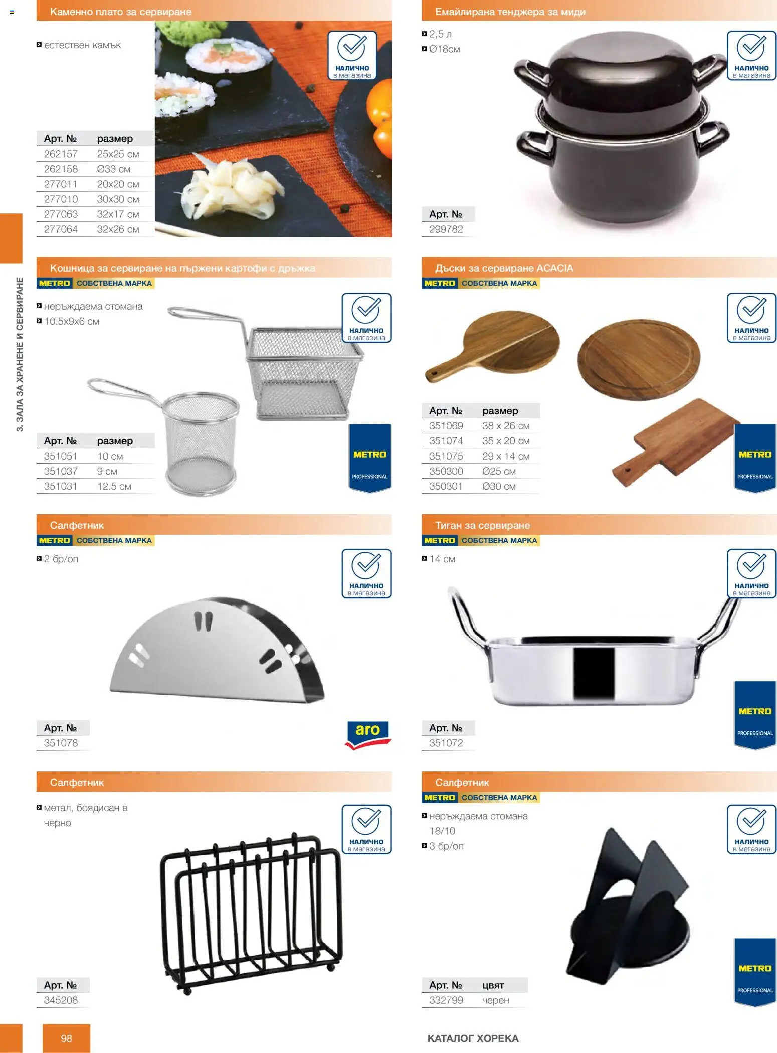 {H1} | Страница: 98 | Продукти: Картофи, Тиган, Тенджера, Кошница