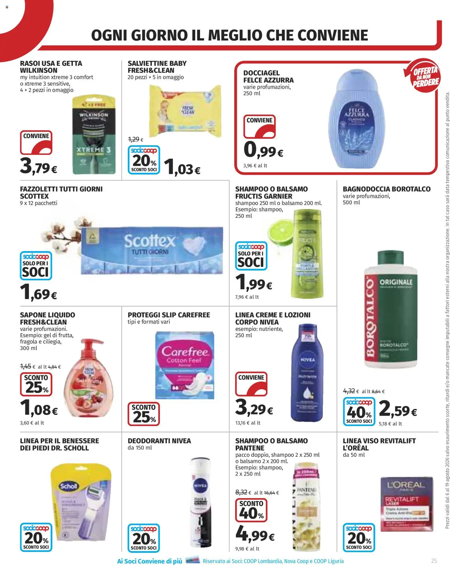 Volantino COOP del 06/08/2026 | Pagina: 25