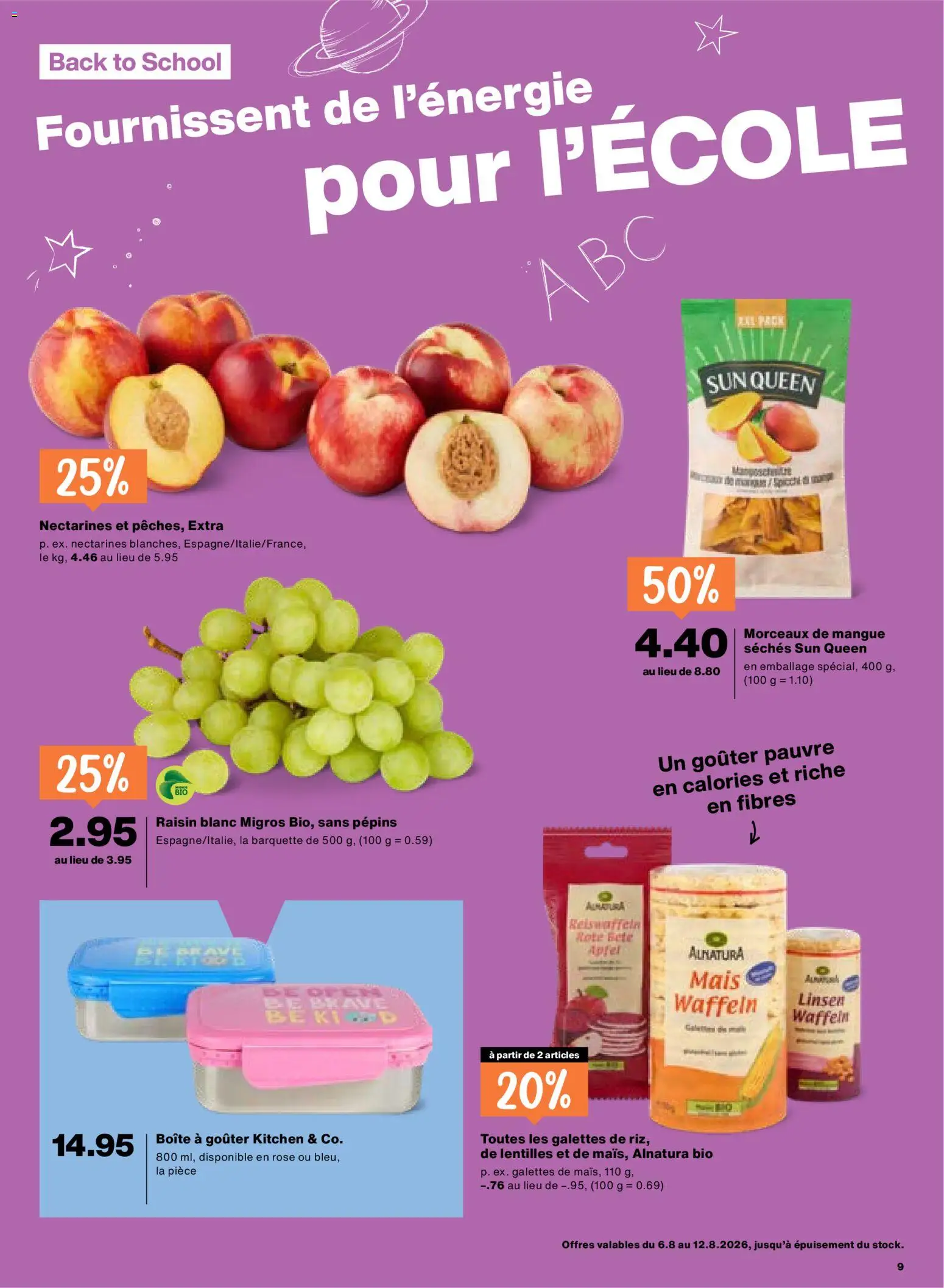 Migros aktionen FR – gültig ab 06.08.2026 | Seite: 9