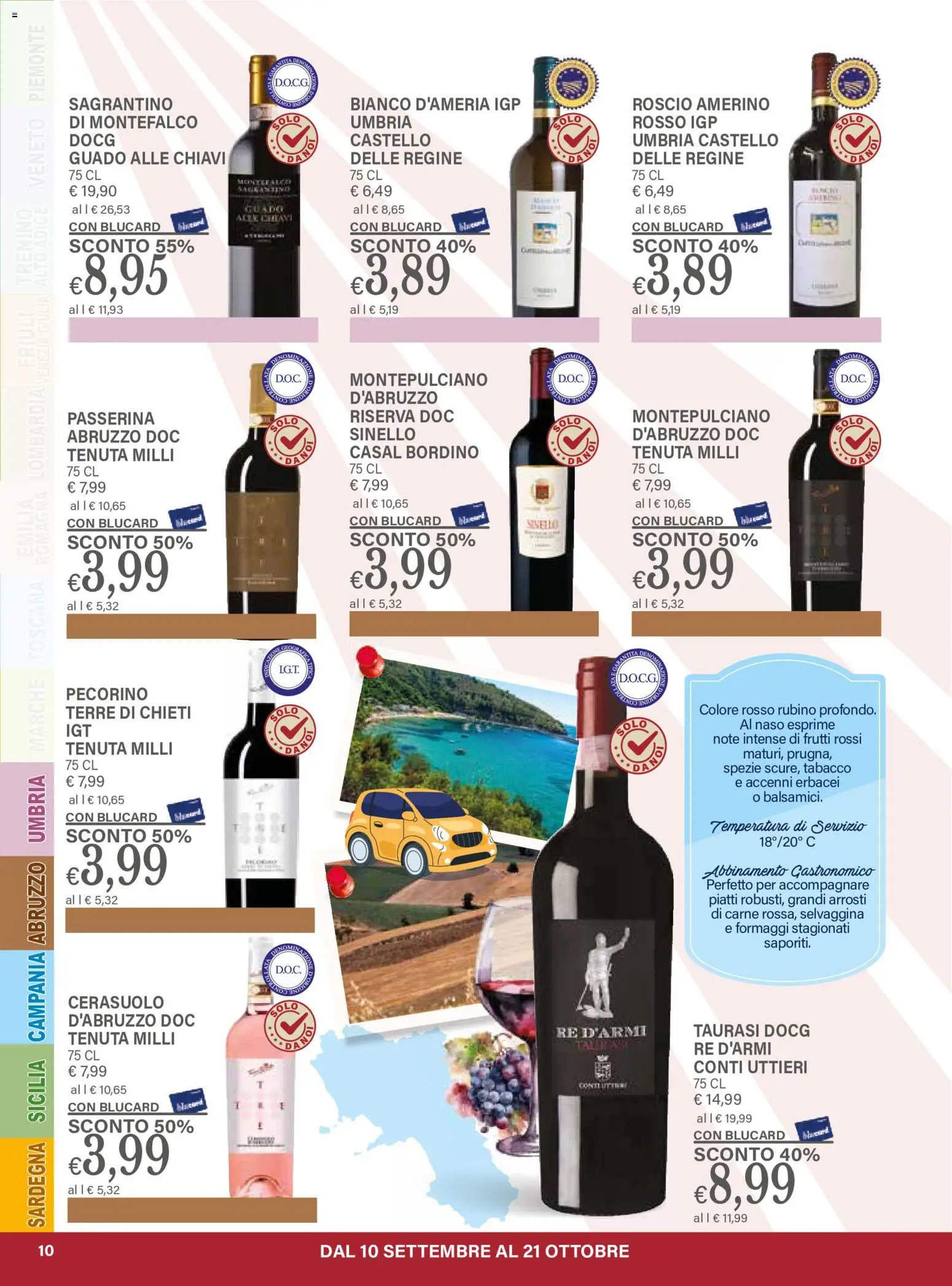 Volantino Il Gigante del 10/09/2026 | Pagina: 10 | Prodotti: Piatti, Spezie, Carne, Pecorino