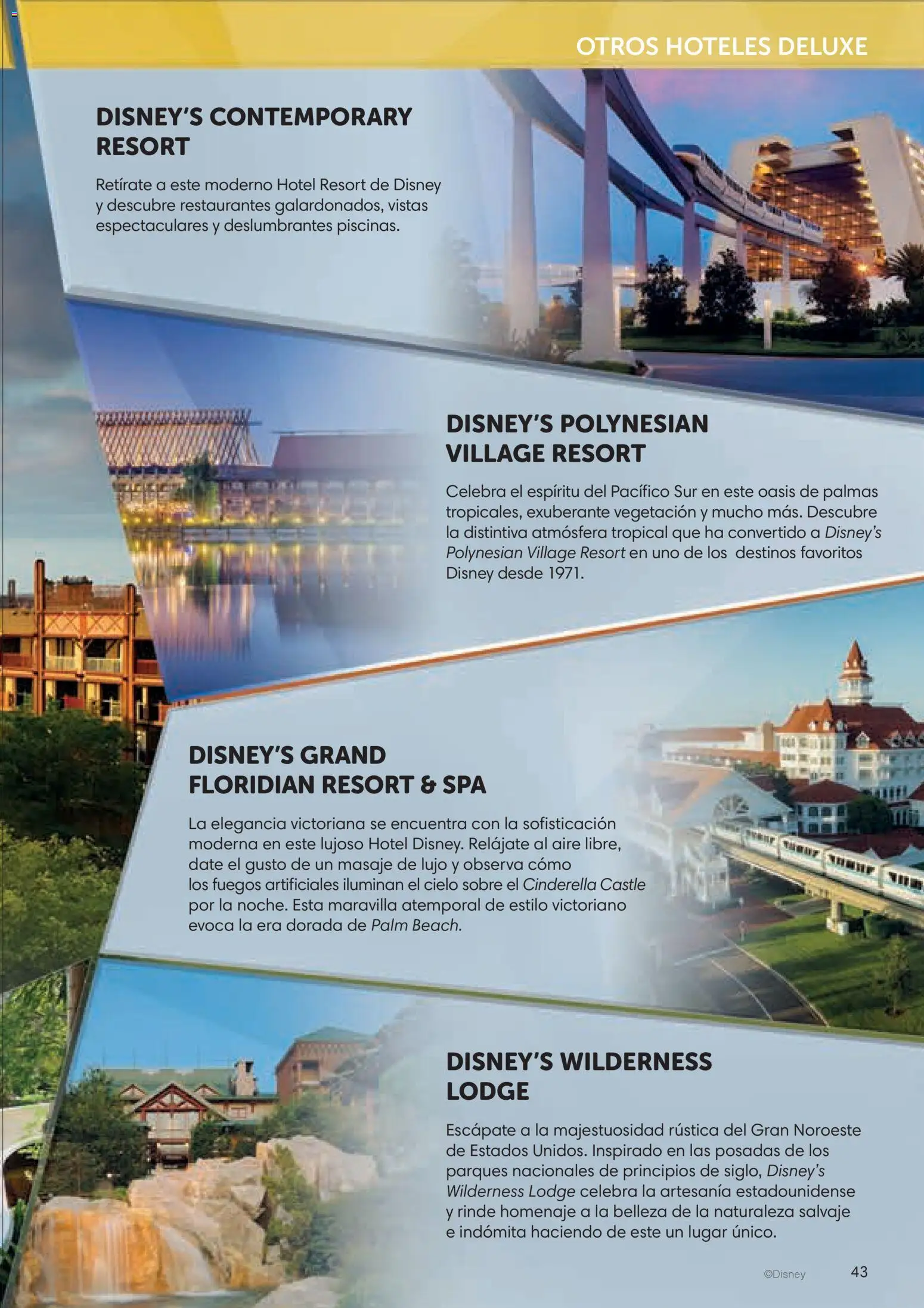 Viajes El Corte Inglés Folleto Walt Disney World │ válido desde el 03/12/2025 | Página: 43