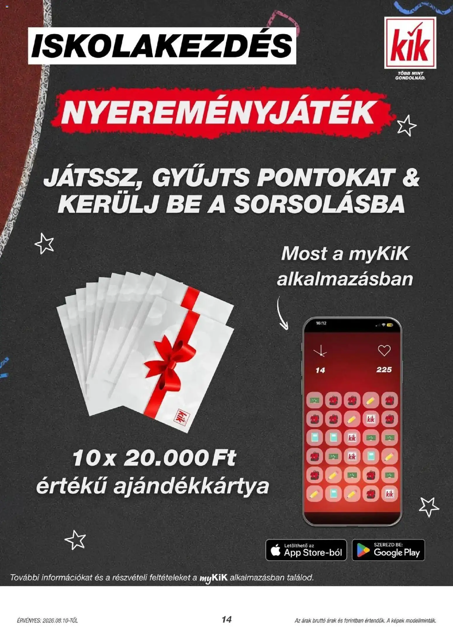 Kik - KiK újság érvényessége 2026.08.16-ig | Oldal: 14