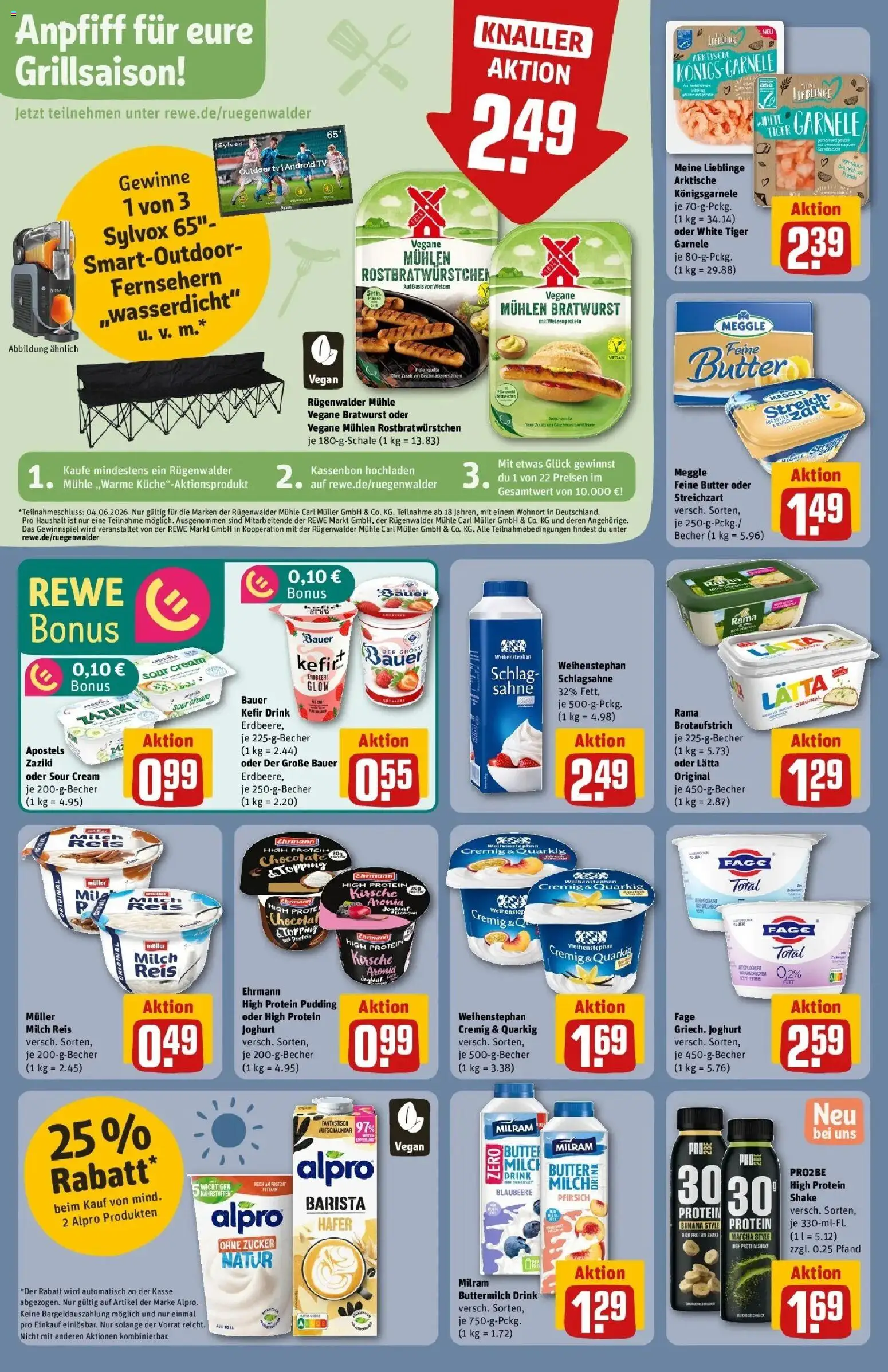 Rewe Prospekt Heidenheim	 – gültig ab 10.05.2026 | Seite: 16 | Produkte: Mühle, Buttermilch, Butter, Zucker