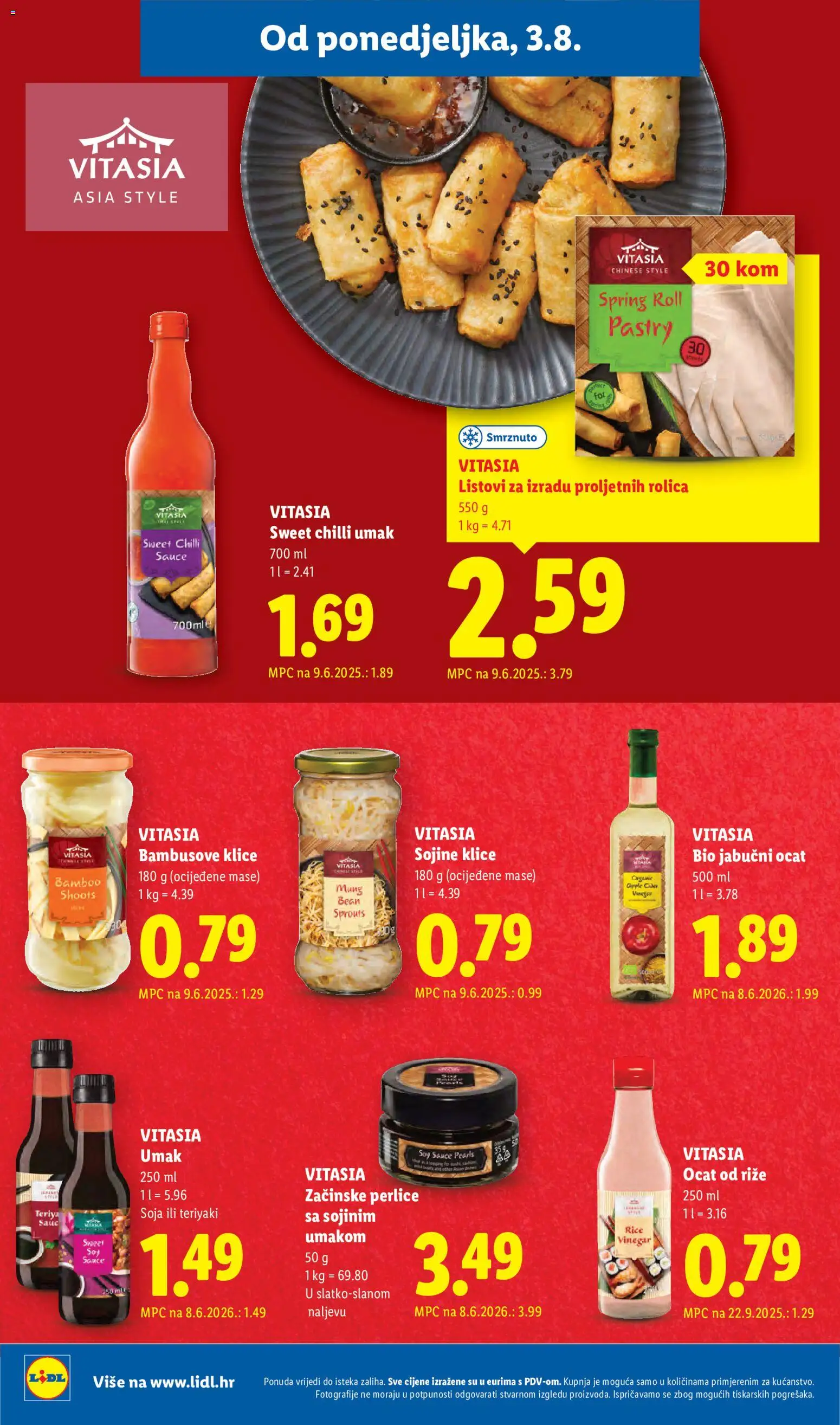 Lidl katalog | vrijedi od 03.08.2026 | Stranica: 14 | Proizvodi: Jabučni ocat, Ocat, Umak