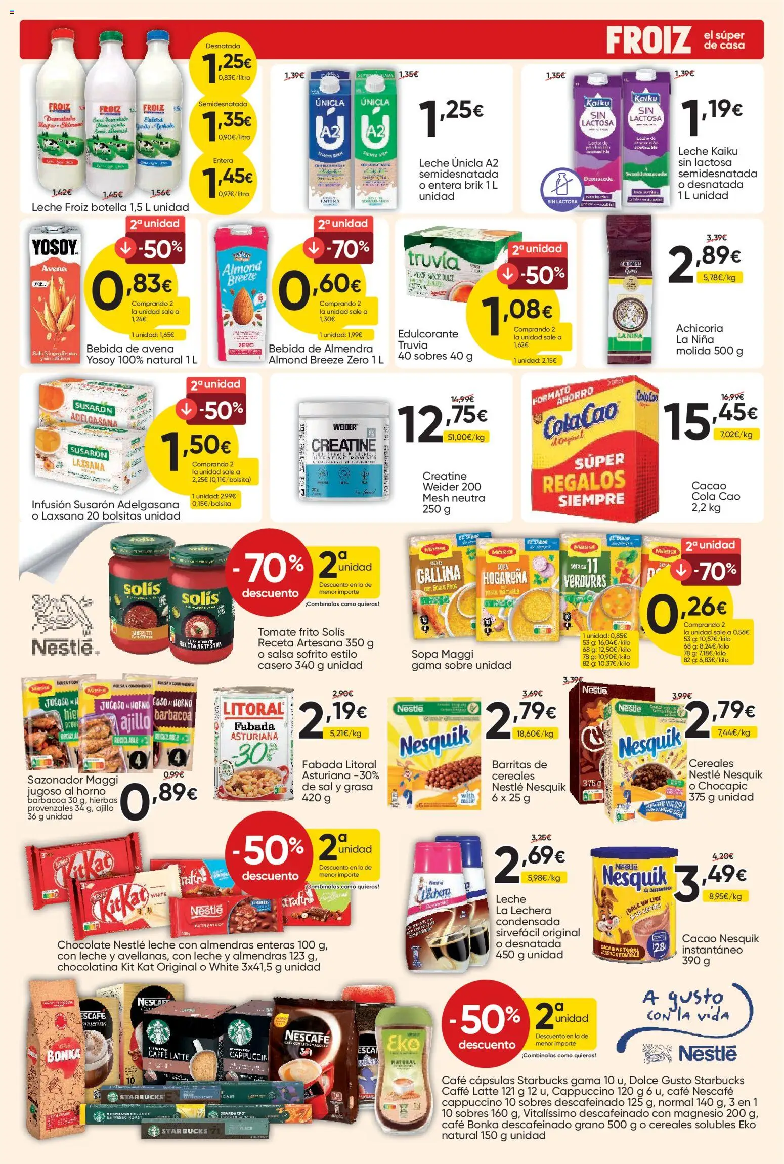 Froiz folleto │ válido desde el 15/09/2026 | Página: 12 | Productos: Sazonador, Barbacoa, Cacao, Hierbas