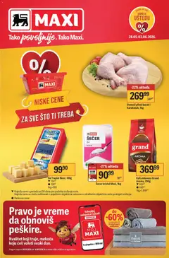 Maxi katalog - pregled Maxi kataloga - važi od 28.05.2026