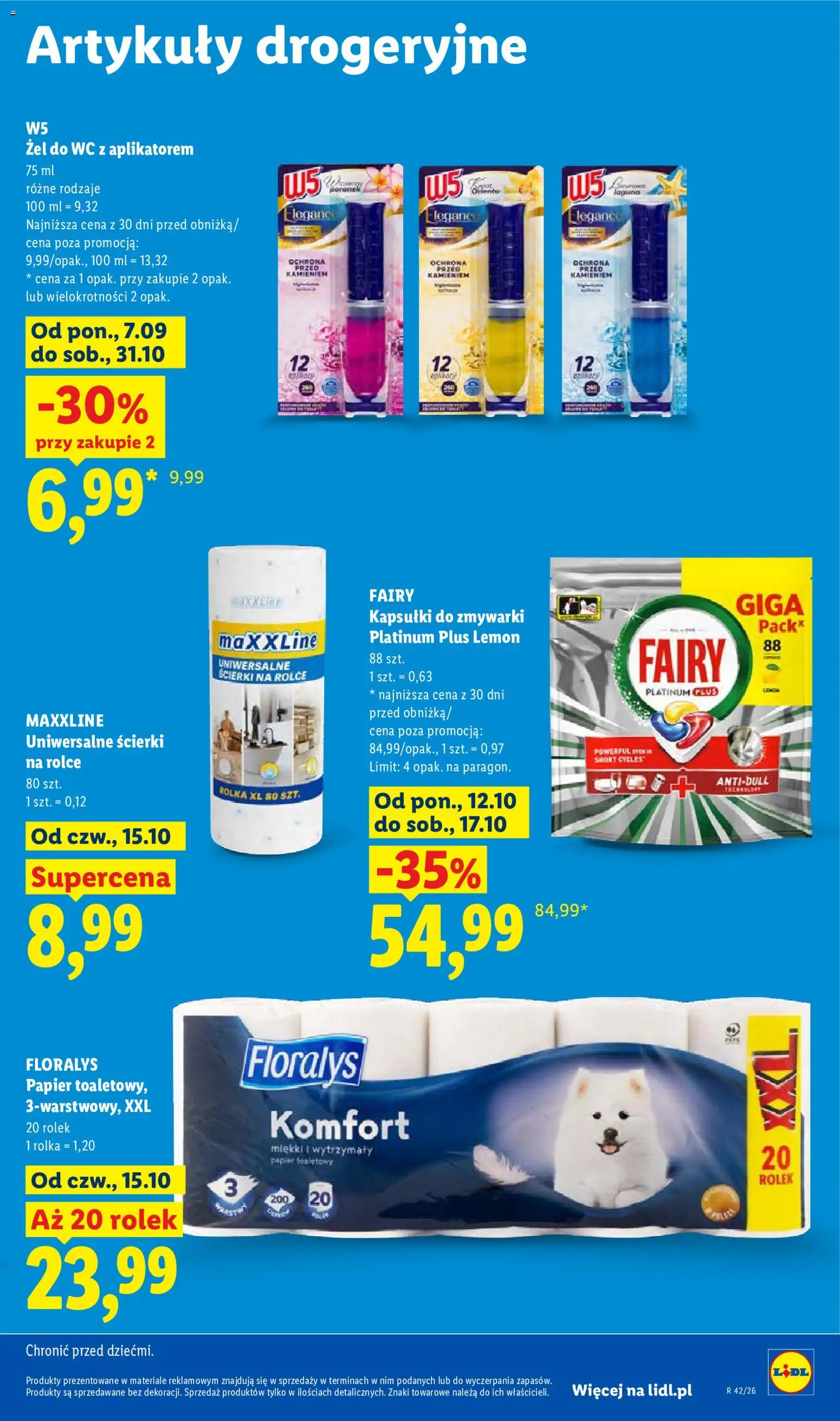 Lidl gazetka od 19.10.2026 | Strona: 109