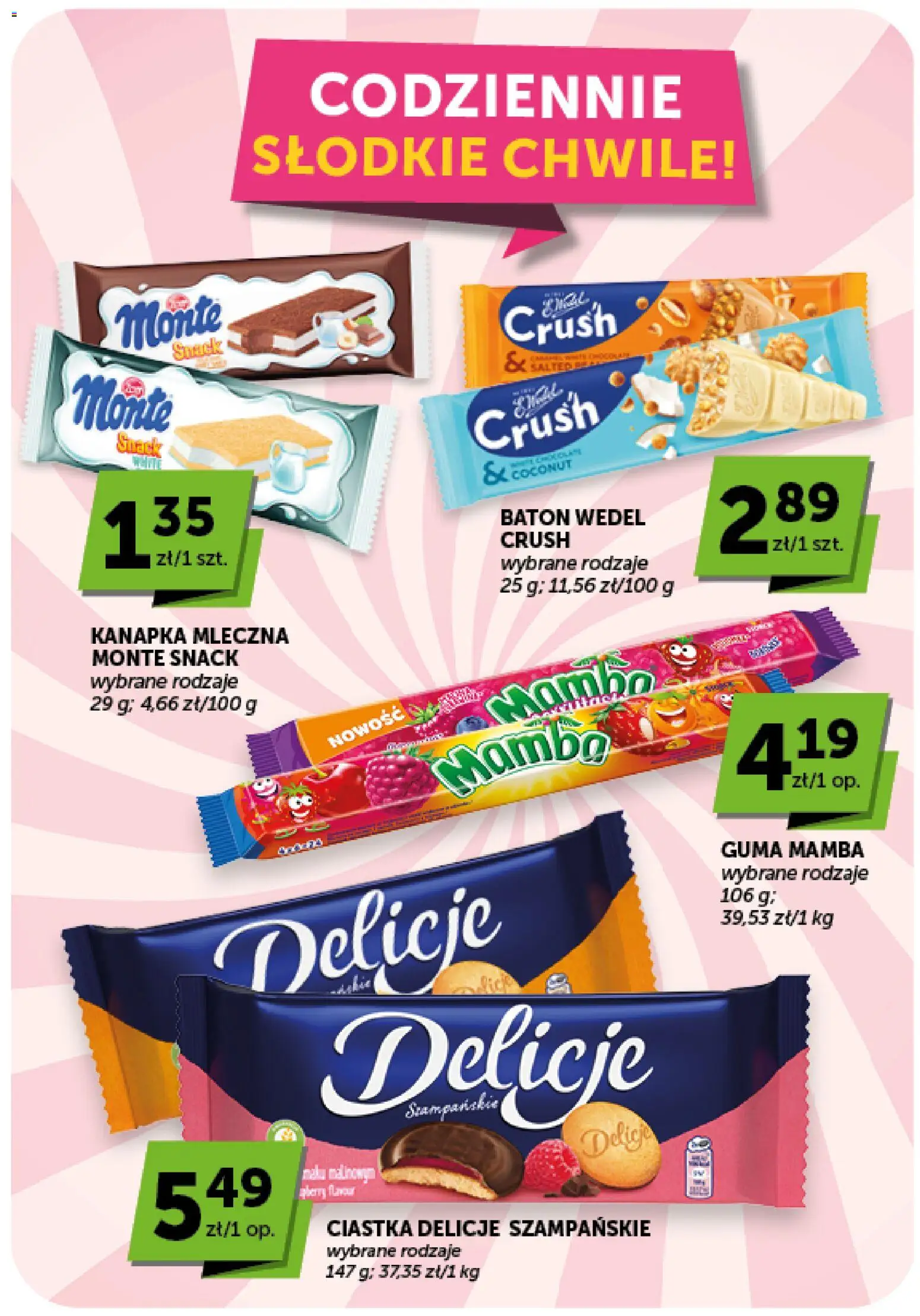 Groszek gazetka od 03.09.2026 | Strona: 32 | Produkty: Baton, Ciastka