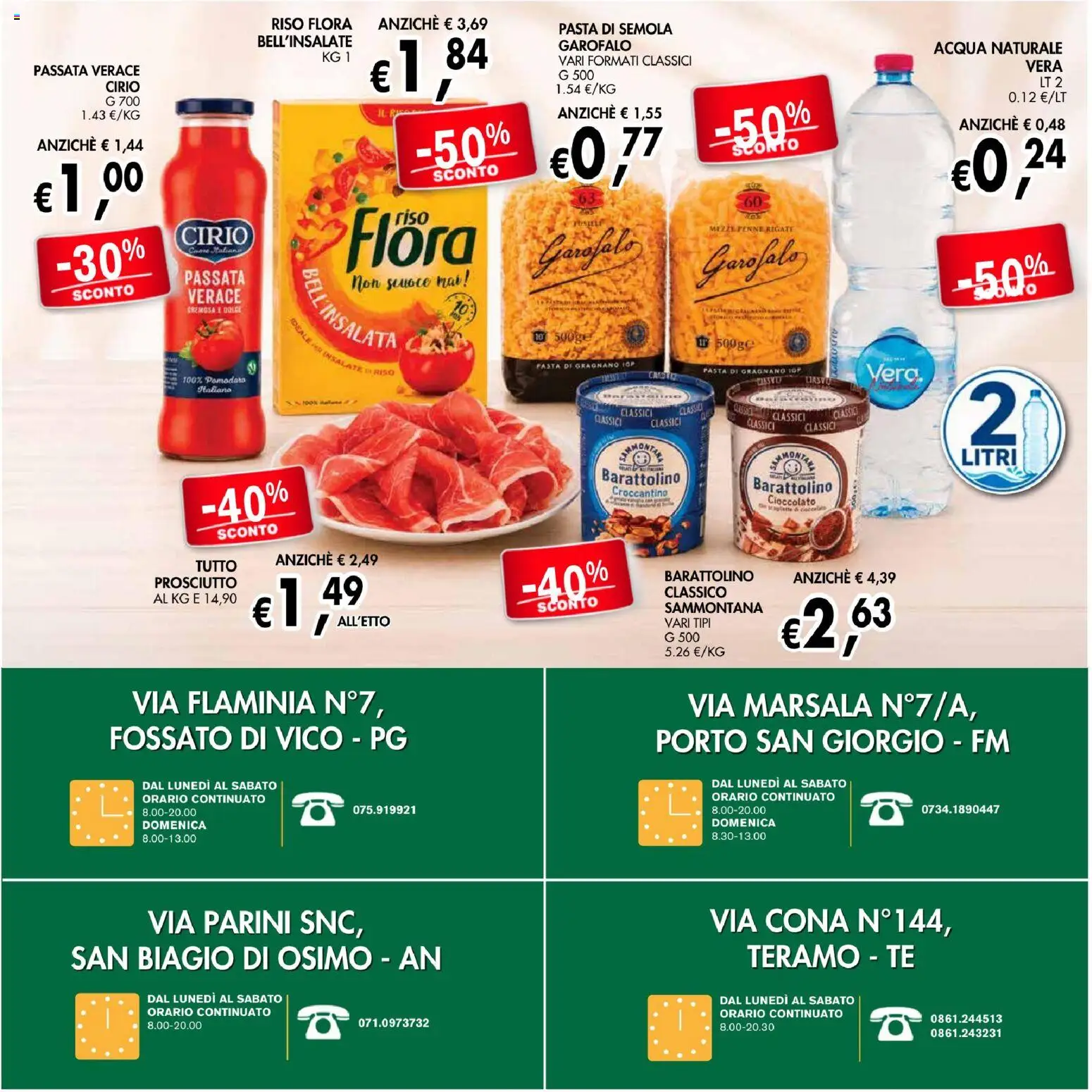 Volantino Coal del 18.06.2026 | Pagina: 28 | Prodotti: Cioccolato, Acqua, Pomodoro, Prosciutto