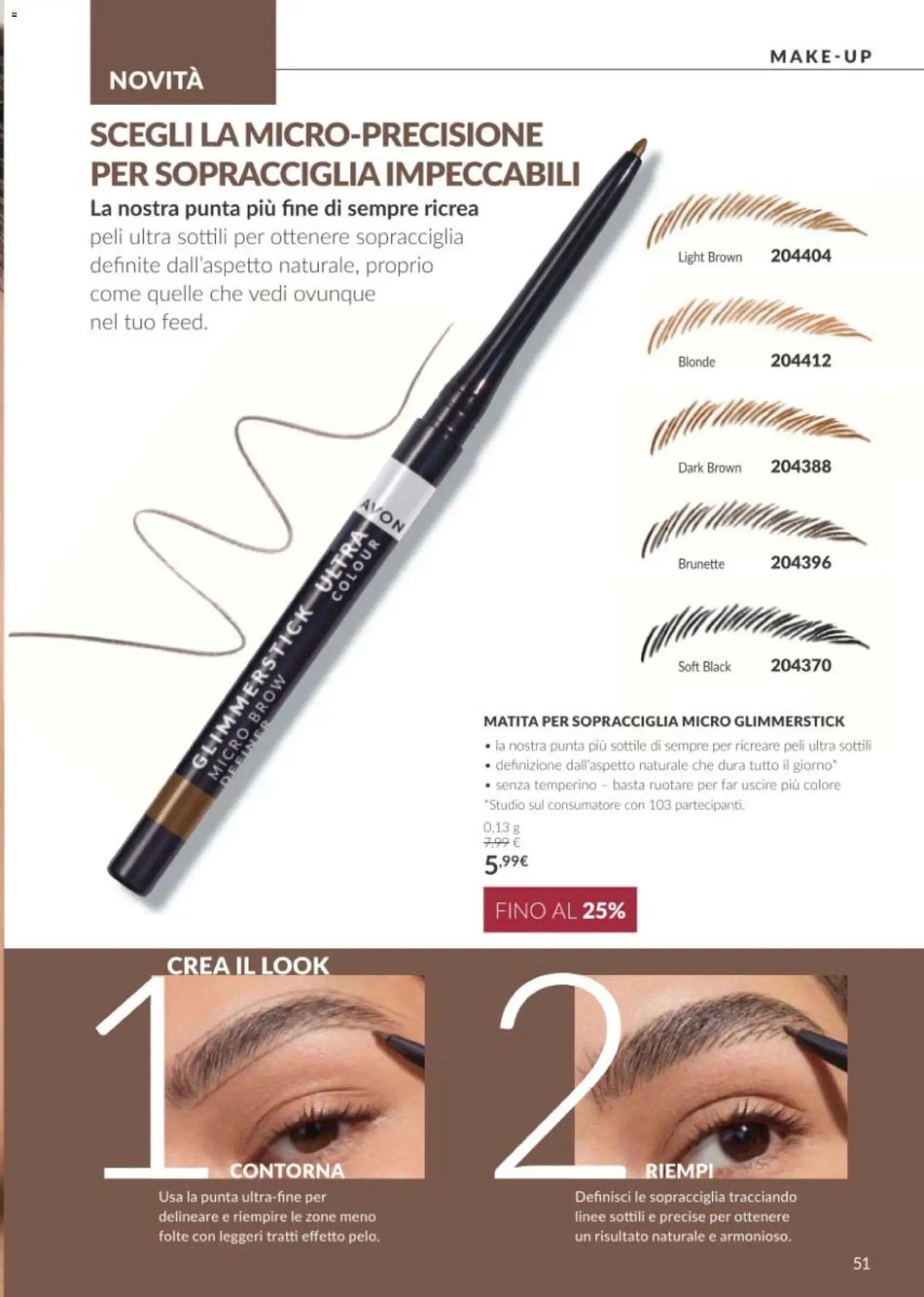 Volantino Avon del 01/10/2026 | Pagina: 51 | Prodotti: Temperino