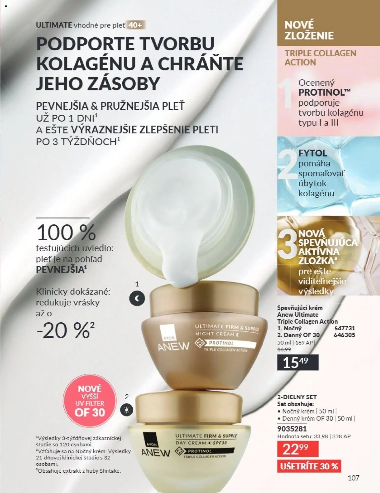 Nové Avon akcie – leták je platný od 01.07.2026 | Strana: 107 | Produkty: Krém, Huby