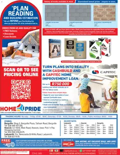 Cashbuild specials catalogue – valid from 21/09/2026 | Page: 4 | Products: Dates, Cement