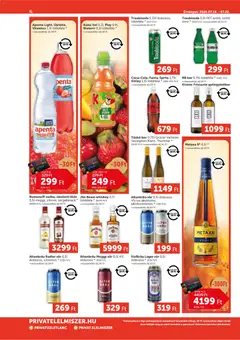 PRIVÁT Aktuális szórólap MAX - amely érvényes a következő dátumtól: 2026.07.16. | Oldal: 6 | Termékek: Radler, Meggy, Bourbon, Sör
