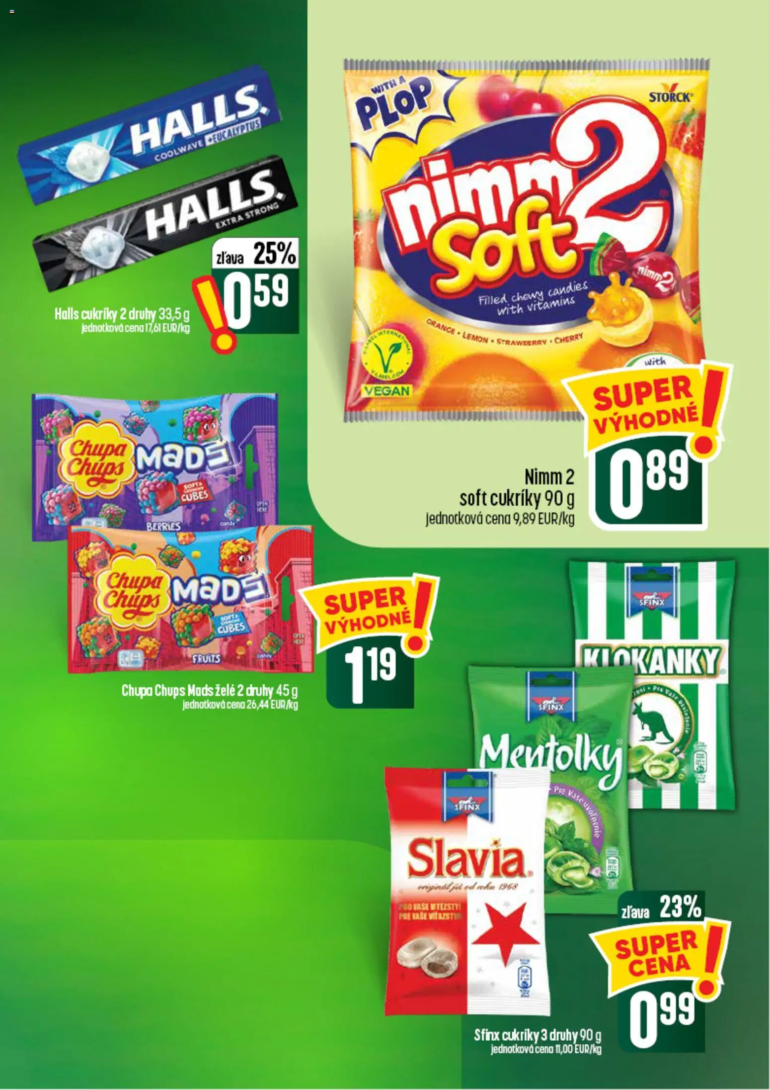 Nové COOP Jednota akcie – leták je platný od 03.09.2026 | Strana: 43 | Produkty: Cukríky
