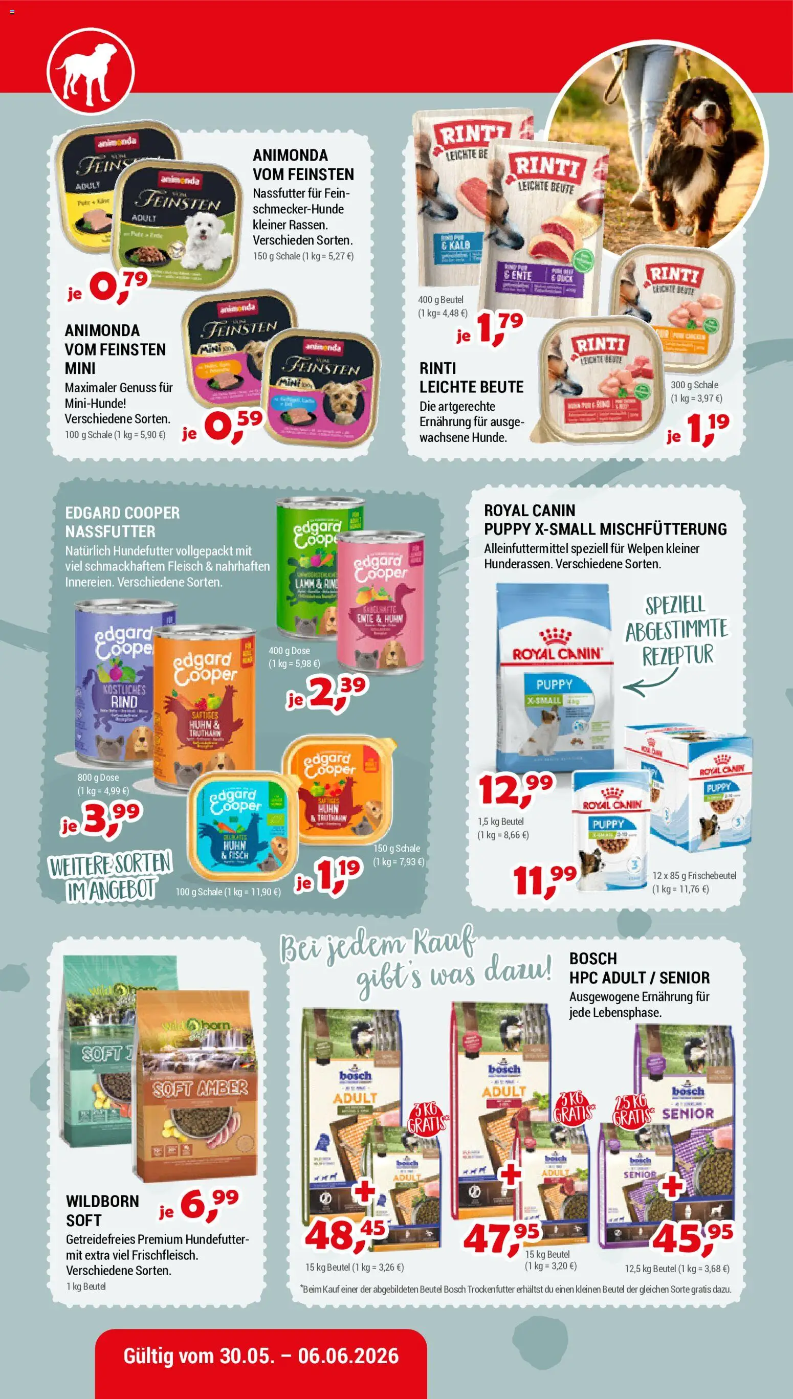 zookauf Prospekt – gültig ab 30.05.2026 | Seite: 4 | Produkte: Bosch, Fisch, Fleisch, Ente