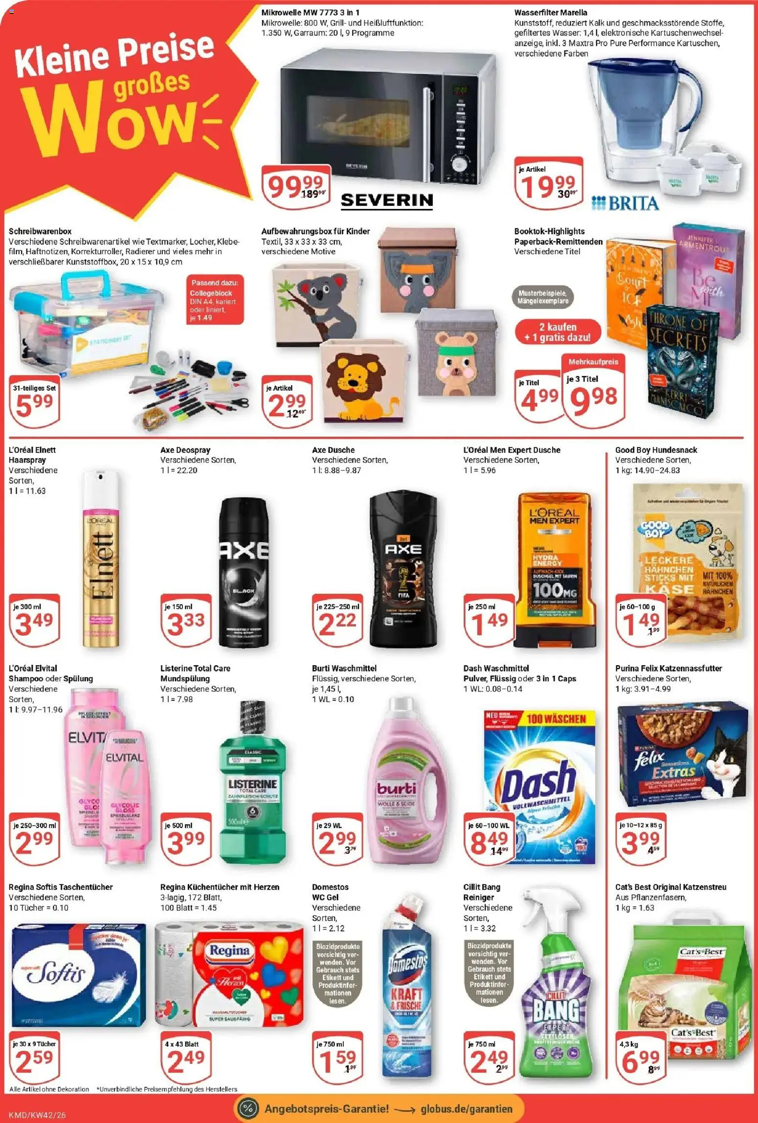 Globus Prospekt Köln (ab 12.10.2026) » Angebote online | Seite: 7 | Produkte: Energy, Käse, Taschentücher, Dusche