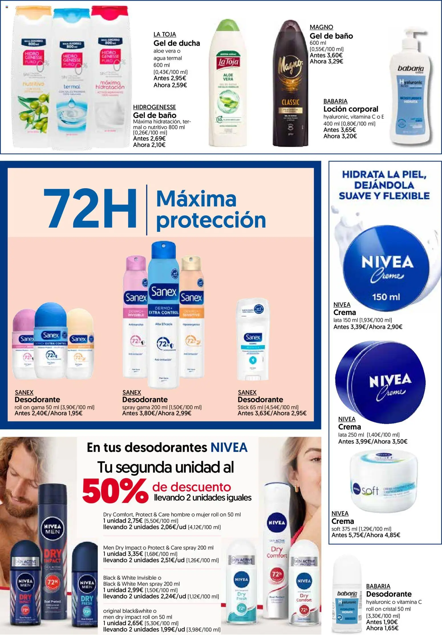 Hiper Usera folleto │ válido desde el 10.06.2026 | Página: 4 | Productos: Loción corporal, Crema, Baño, Ducha