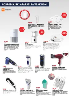 Inpos katalog akcije – veljaven od 07.05.2026 | Stran: 14 | Izdelki: Cistilec zraka, Napitki, Milo, Brivnik